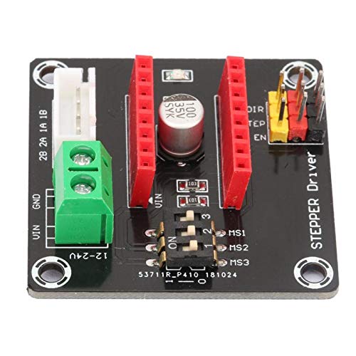 42 Stepper Motor Driver Expansion Board - Compatible with 3D Printers, CNC Machines & DIY Projects | Industrial Control Shield Module for Motor Control & Automation | Perfect for Hobbyists, Makers & Engineers