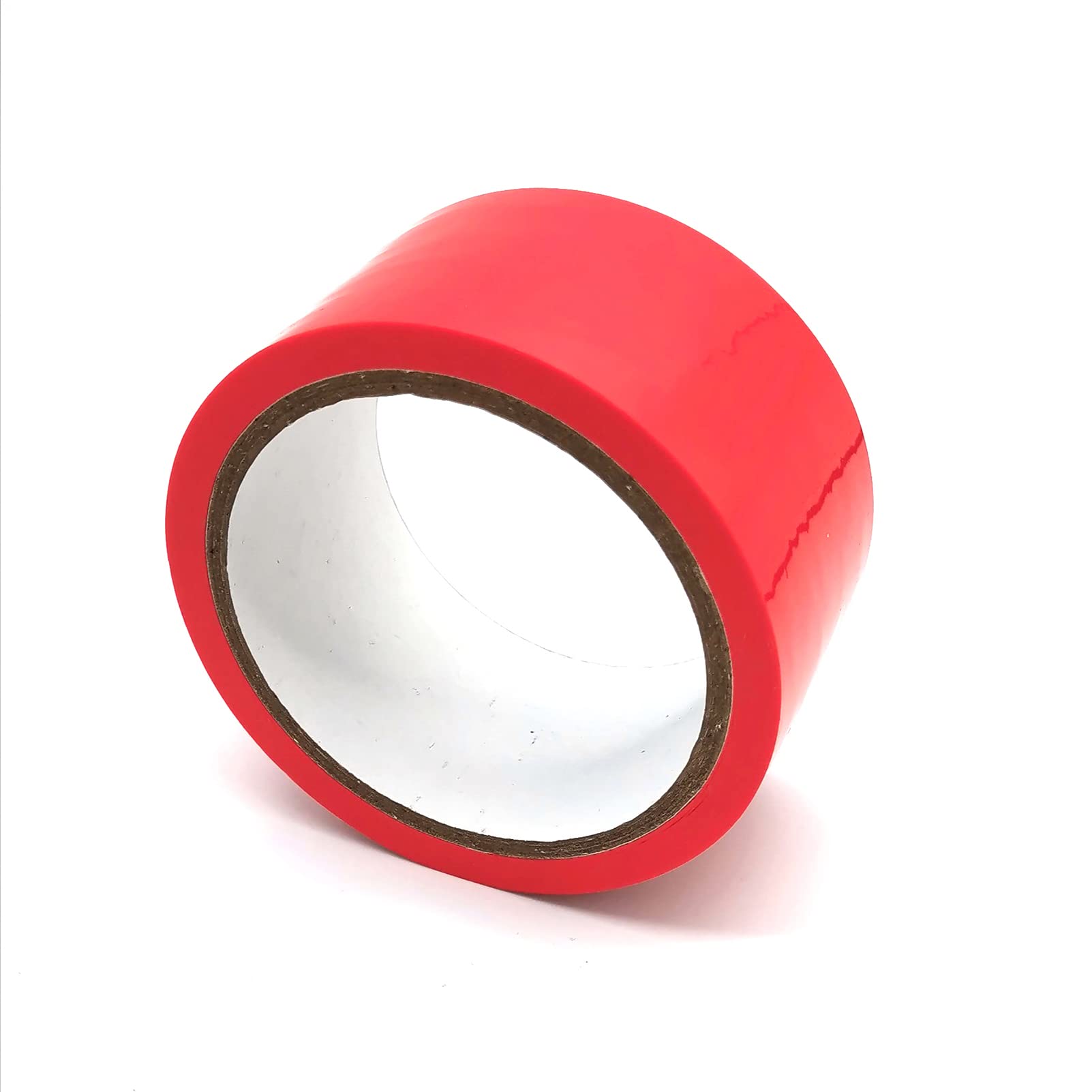 RZY 72 ft Bondage Tape for Couples - No Glue, Reusable & Versatile Pleasure Tape for Restraint Play | Electrostatic Sex Tape for Fantasy & BDSM (Red, Pack of 2) - Perfect for Bedroom Fun, Role Play & Sensory Exploration