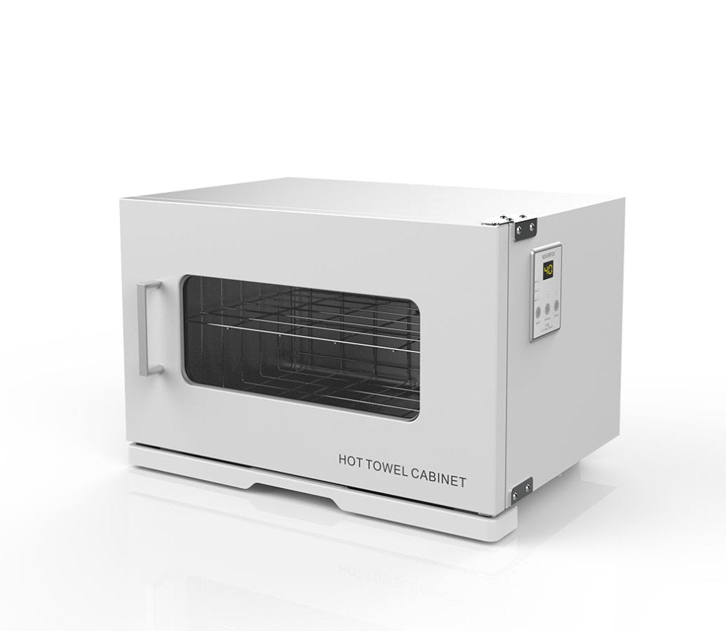 Silverfox 18L Hot Towel Cabinet T03 - Adjustable Temperature Control & Ozone Sterilization - Perfect for Spas, Salons, and Home Luxury Bathrooms