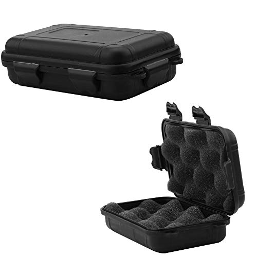 Shockproof Waterproof Plastic Storage Box for Outdoor Tools - Durable Dry Storage Container for Small Tools, Camping, Fishing & DIY Projects