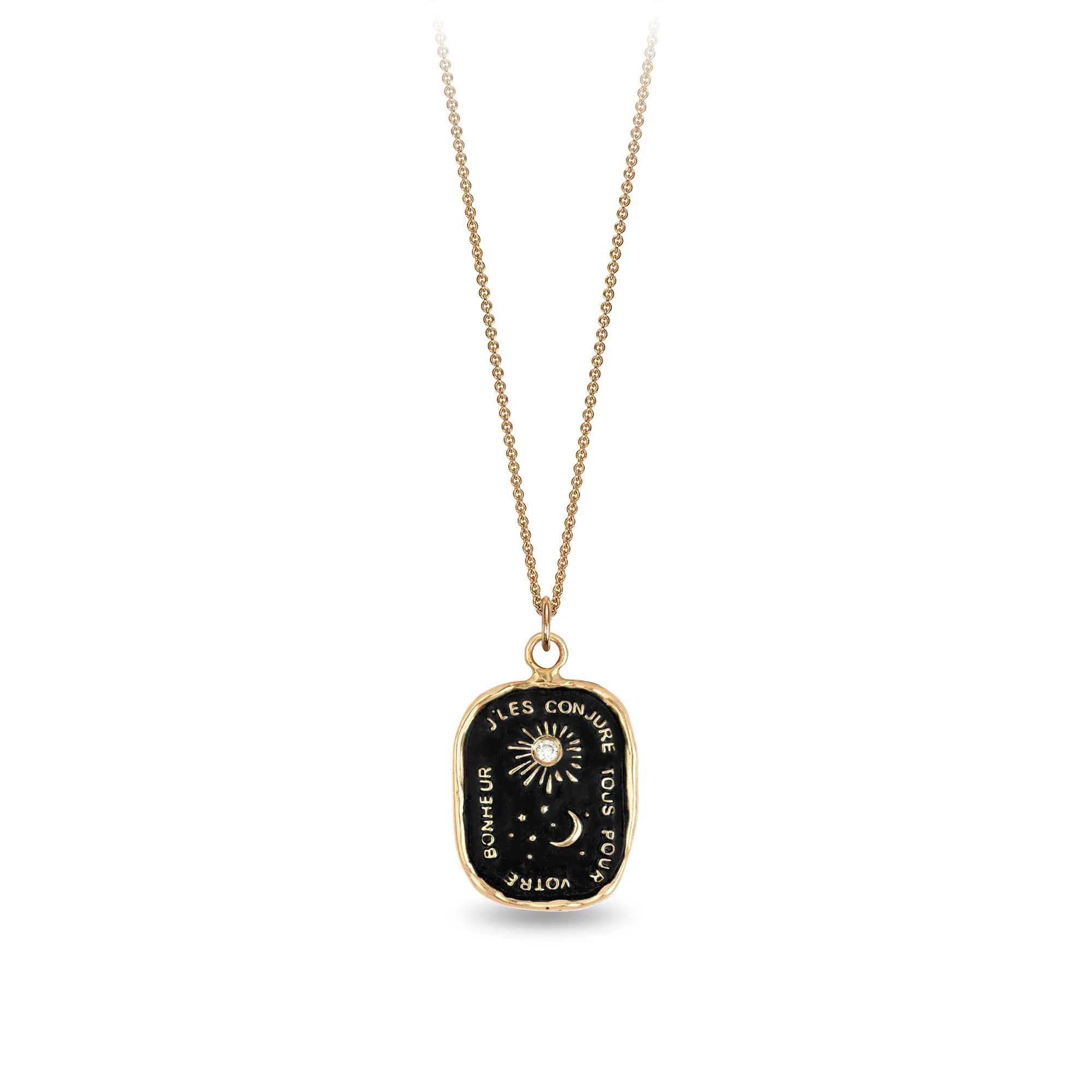14K Gold Diamond Pendant Necklace Set - Elegant Jewelry Gift for Women, Perfect for Anniversaries, Birthdays & Special Occasions