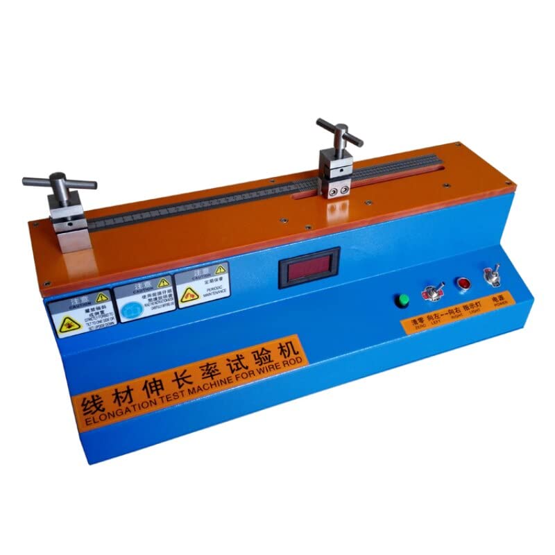Copper Wire Elongation Tester - Digital Ductility Testing Machine for Electrical Cables & Wires | Perfect for Quality Control in Electrical Engineering & Manufacturing Labs
