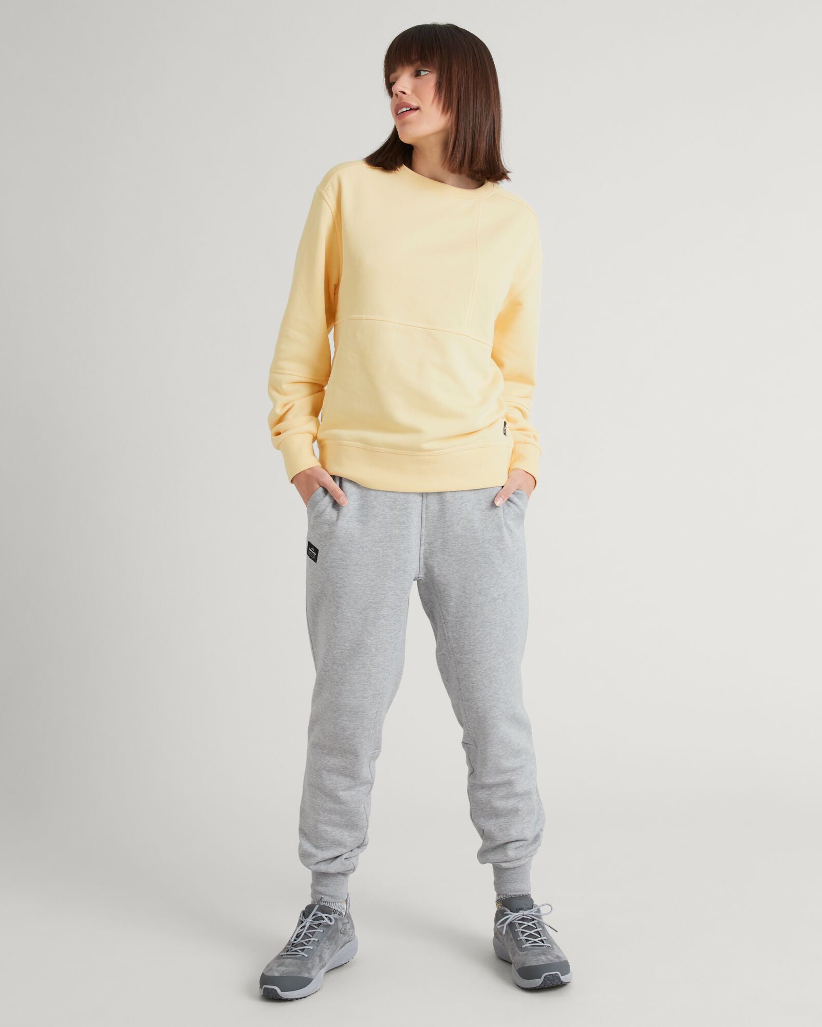 ANY Time Sweats LT Unisex Joggers - Light Grey Marle Comfortable Lounge Pants for Men & Women - Perfect for Yoga, Running, and Casual Wear