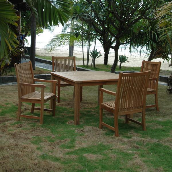 Windsor Chicago 5-Piece Dining Table Set - Modern Kitchen & Dining Room Furniture for Family Gatherings & Dinner Parties
