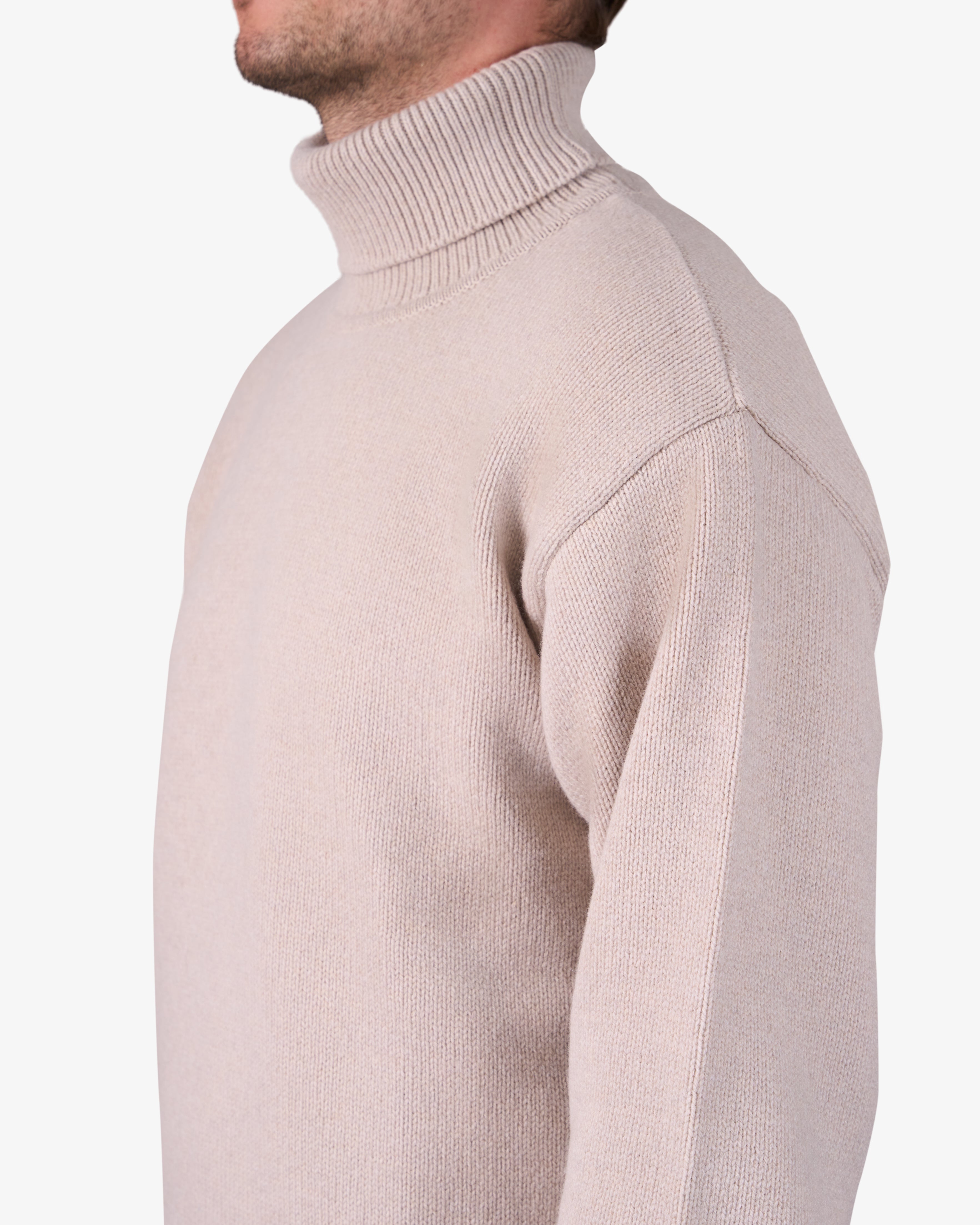 Premium Merino Wool Turtleneck Sweater for Women - Soft & Warm Scarlet Red Pullover - Perfect for Winter, Office & Casual Outfits