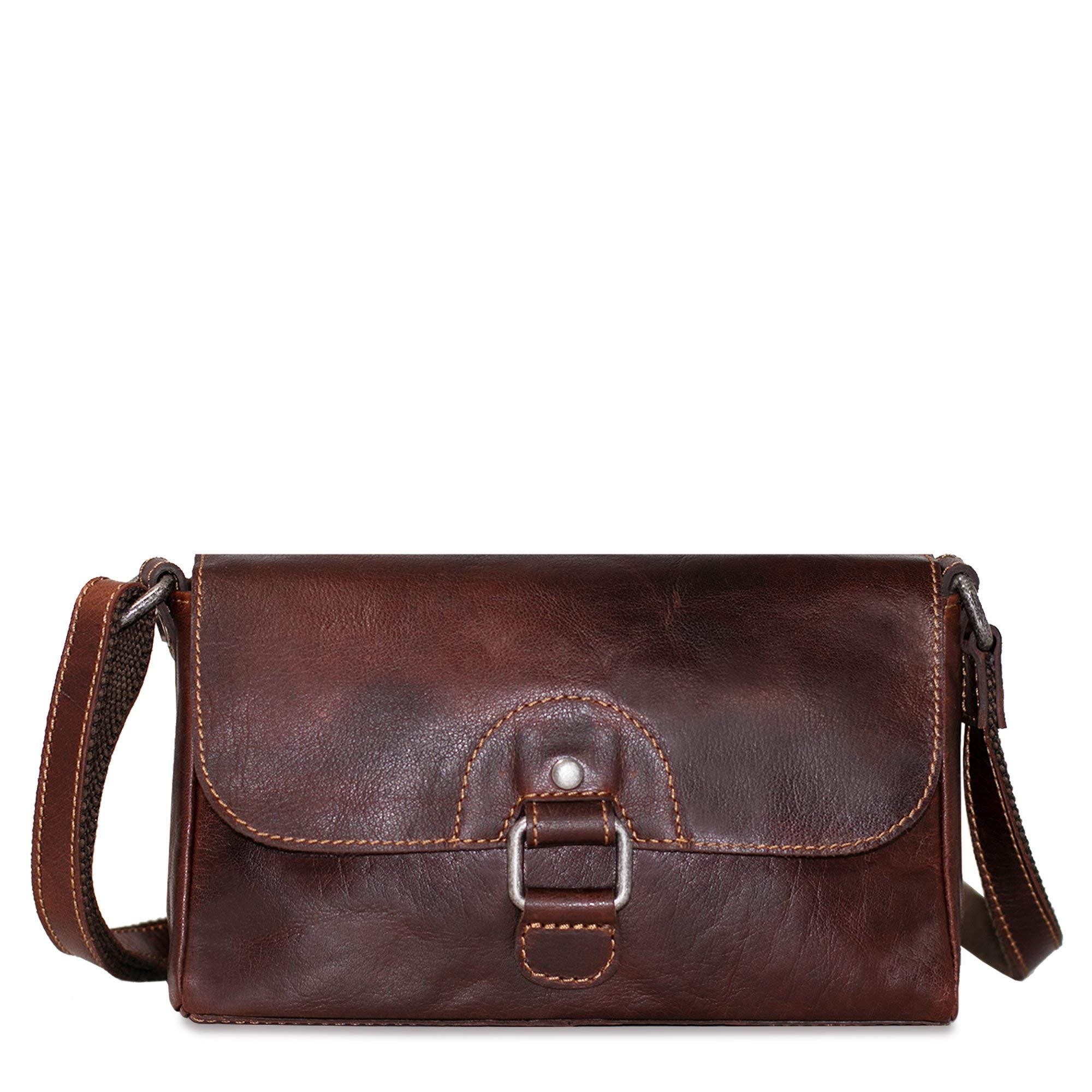 Voyager Emma Petite Crossbody Bag #7217 - Stylish Small Leather Purse for Women, Perfect for Travel, Shopping & Everyday Use