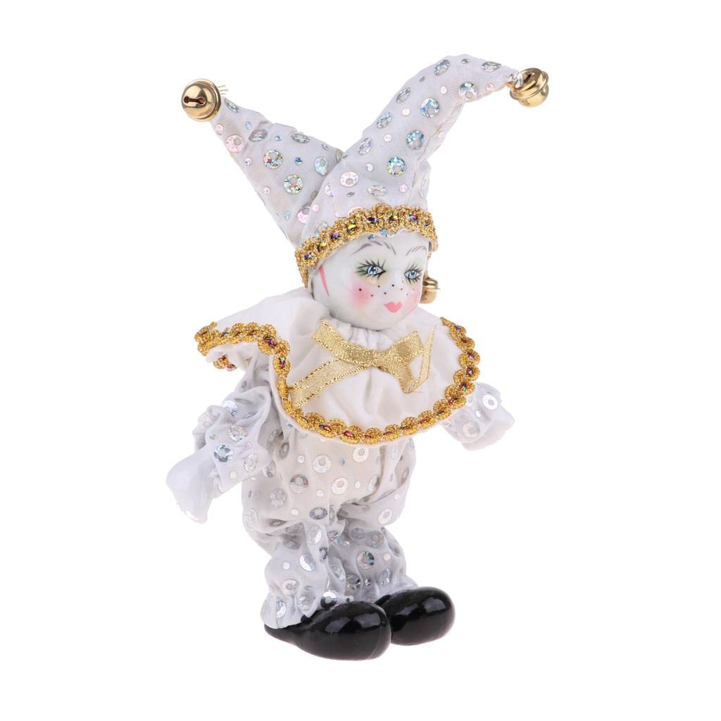 Beautiful Italian Porcelain Standing Dolls - Collectible Model Toy for Home Decor, Gift & Display