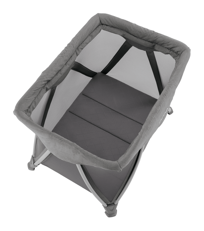 Nuna Sena Aire 2022/2023 Travel Crib with Removable Bassinet - Lightweight Portable Baby Playard for Travel, Home & Daycare Use