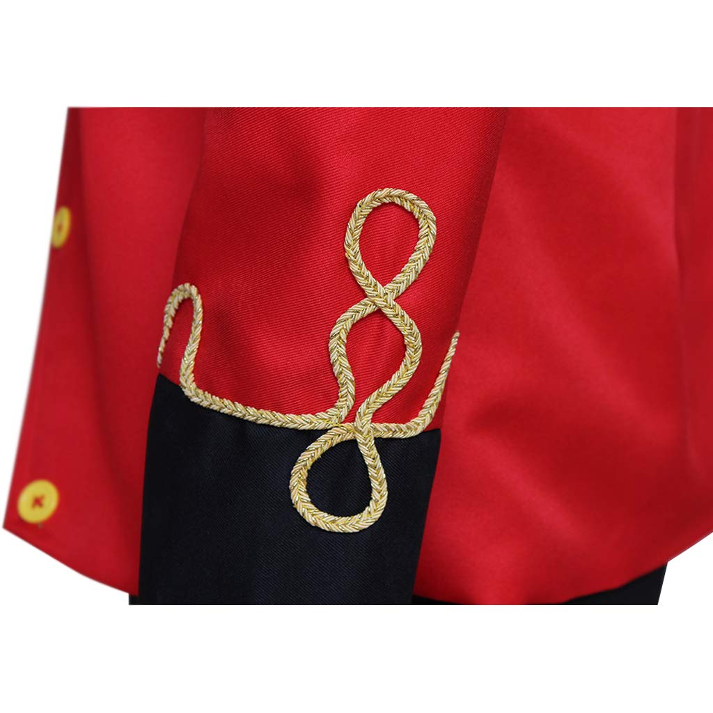 Nutcracker Cosplay Costume for Men - DIY Outfit with Jacket, Pants & Accessories - Perfect for Halloween, Christmas Parties & Themed Events