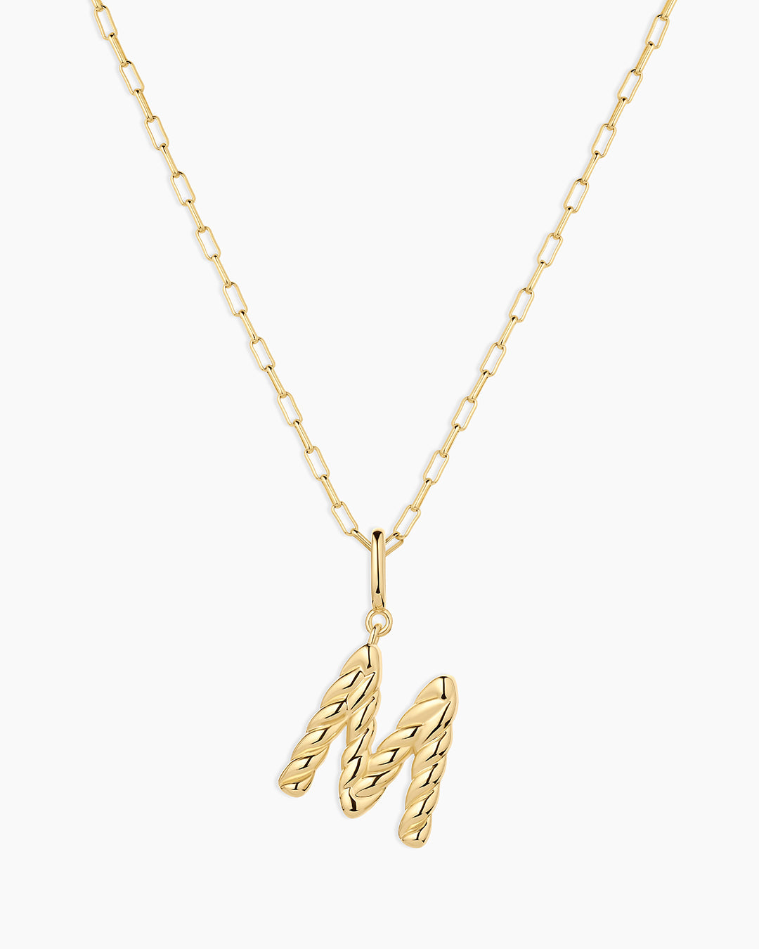 Alphabet Charm Necklace for Women - Personalized Initial Letter Pendant Jewelry for Gifts, Crew Statement Necklace for Everyday Wear & Layering