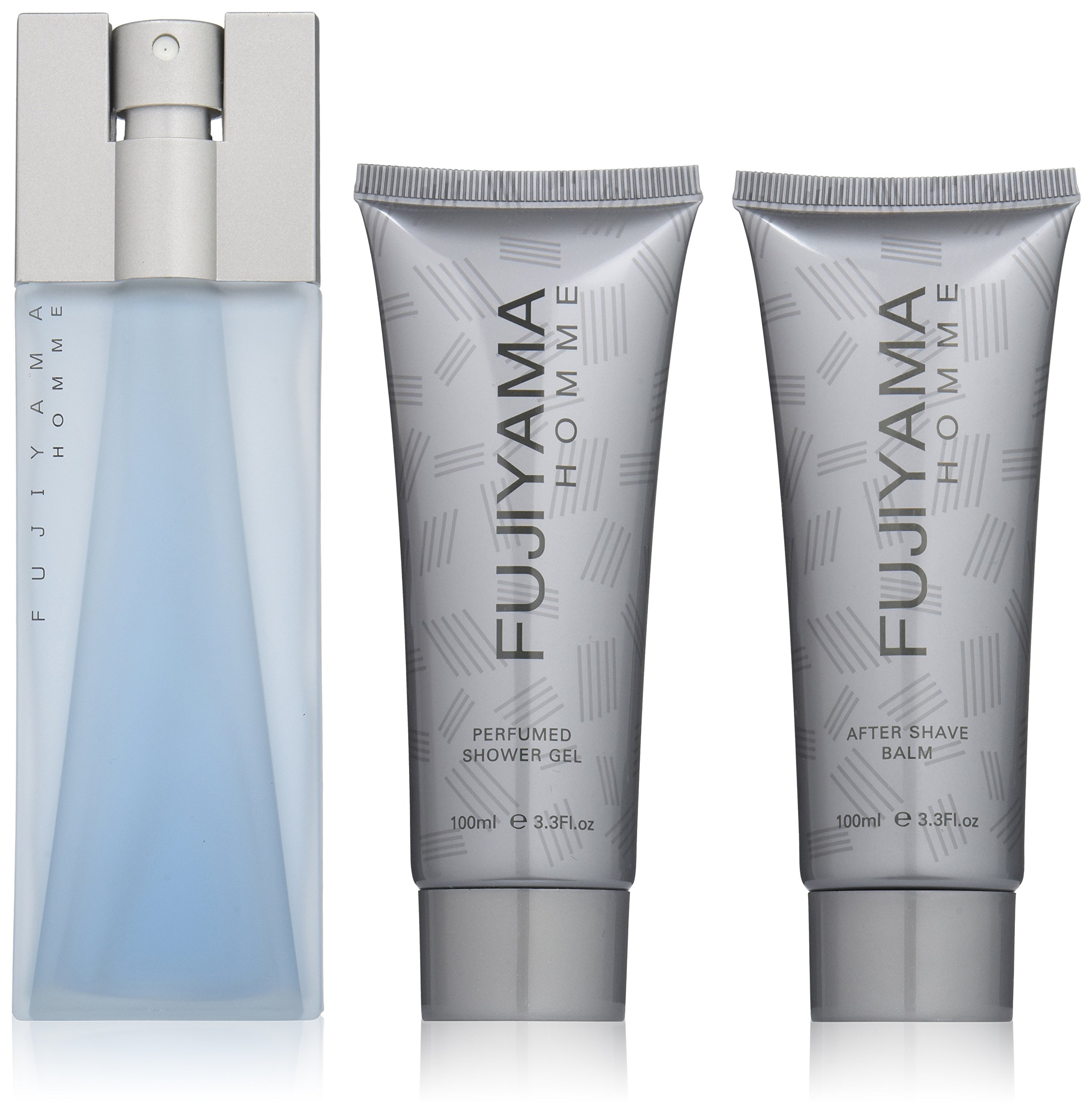 Fujiyama Homme Men's Eau de Toilette Cologne Spray - 3.4 oz / 100ml Fresh Woody Fragrance for Day & Night Wear - Perfect for Dating, Office & Special Occasions