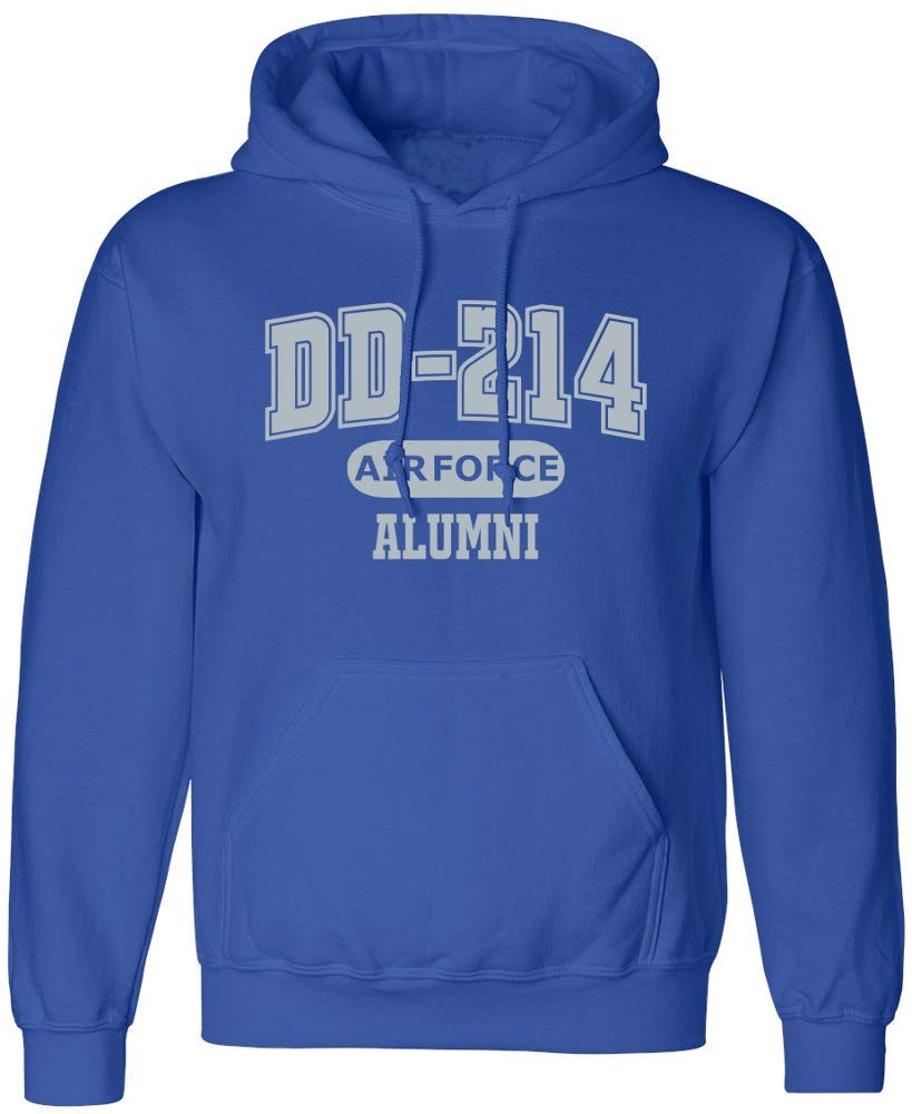 DD-214 US Air Force Veteran Hoodie - Proud Military Alumni Sweatshirt for Retired Brave Service Members | Perfect for Veterans Day, Air Force Reunions & Military Appreciation Events