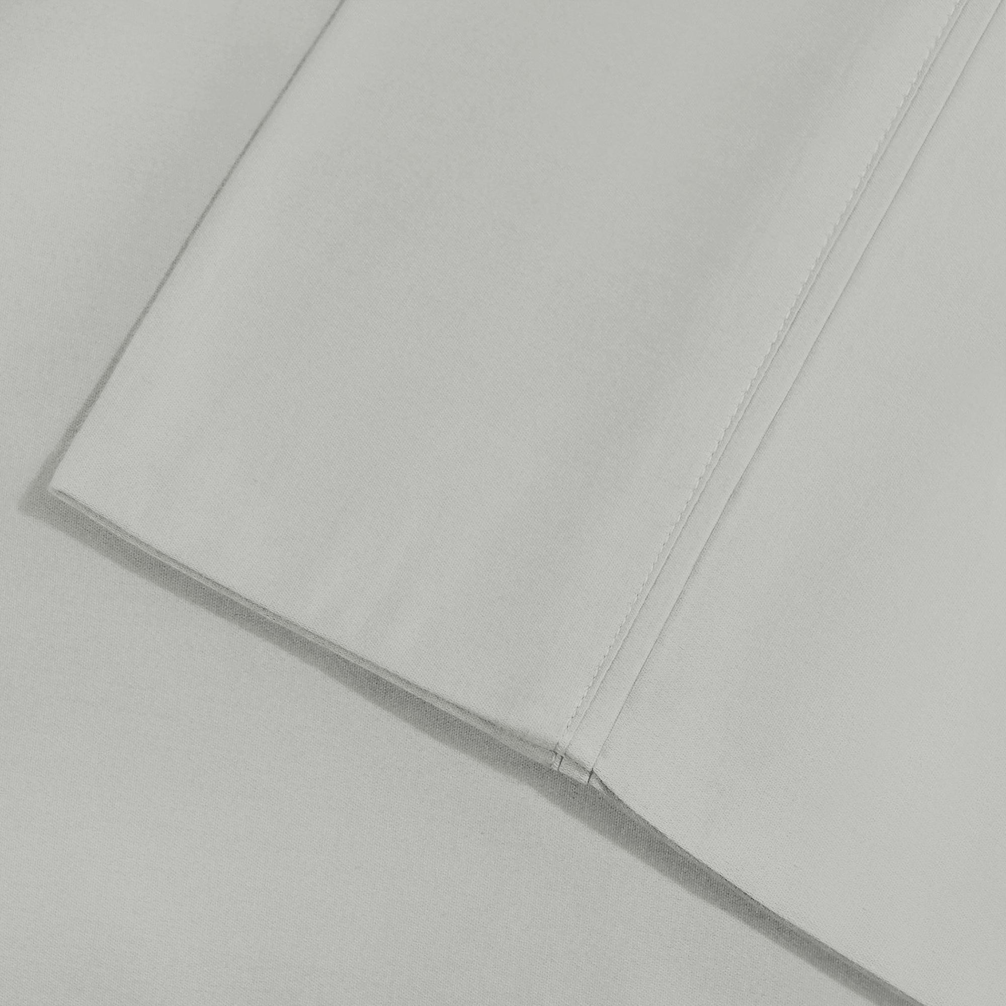 600 Thread Count Cotton Blend Solid Deep Pocket Sheet Set - Ultra Soft & Breathable Bed Sheets for Queen & King Size Beds - Perfect for Luxury Bedroom & Hotel Use