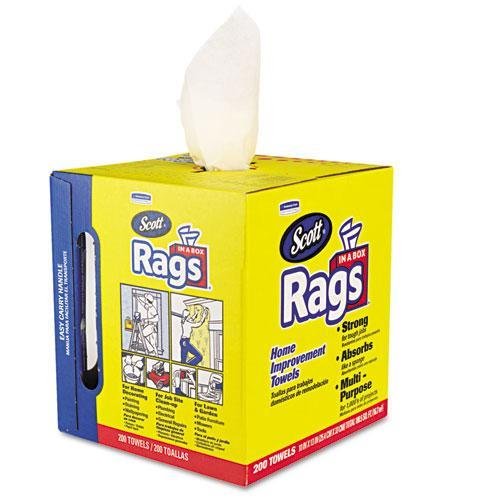 KIM75260CT - Premium Cleaning Rags in a Box | Multipurpose Reusable Cloths for Kitchen, Bathroom, Car & Home Cleaning | Eco-Friendly & Absorbent
