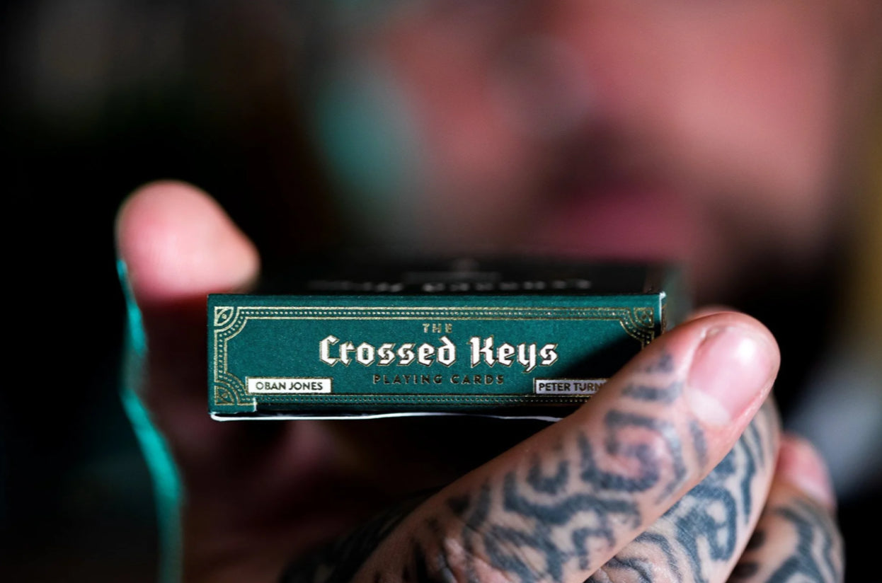 Crossed Keys Playing Cards 2nd Edition - Premium Deck for Poker, Magic Tricks & Card Games | Perfect for Game Nights & Collectors