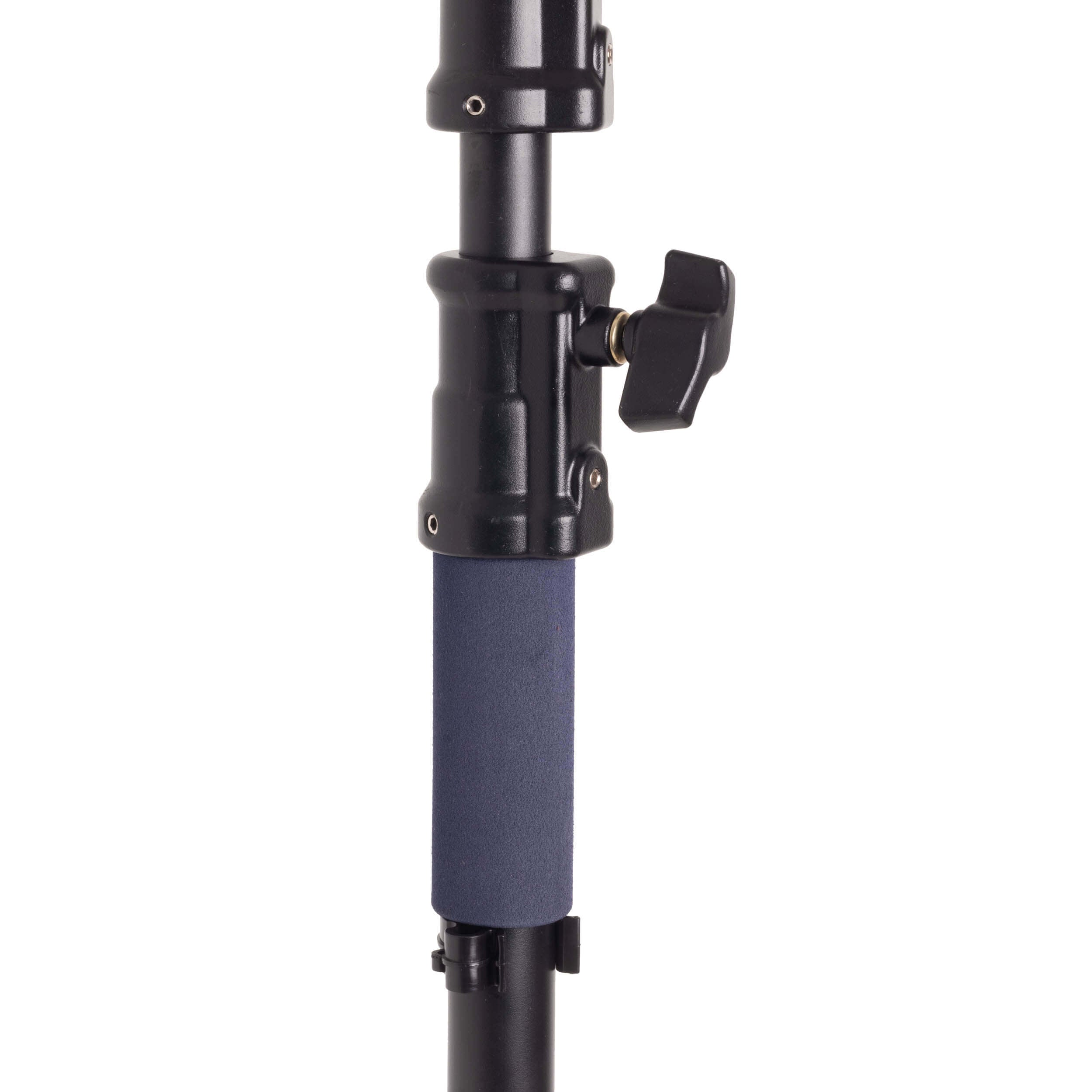 Professional C Stand with Detachable Turtle Base Grip & Arm Set - Matte Black Photography Lighting Stand for Studio, YouTube Videos & Film Production