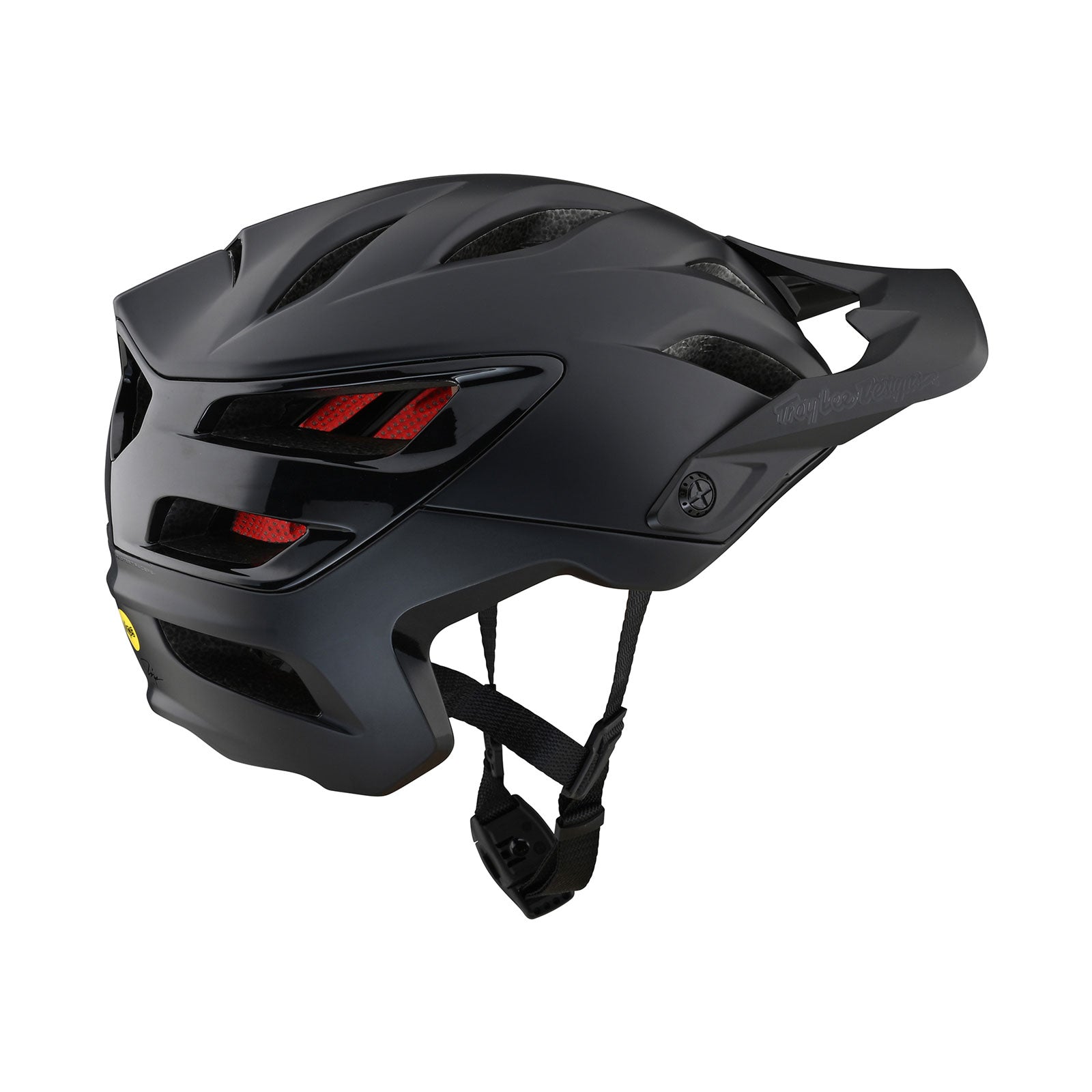 A3 Helmet Uno Black - Lightweight Motorcycle Helmet for Men & Women - DOT Approved for Safety - Perfect for Street Biking, Commuting & Urban Riding