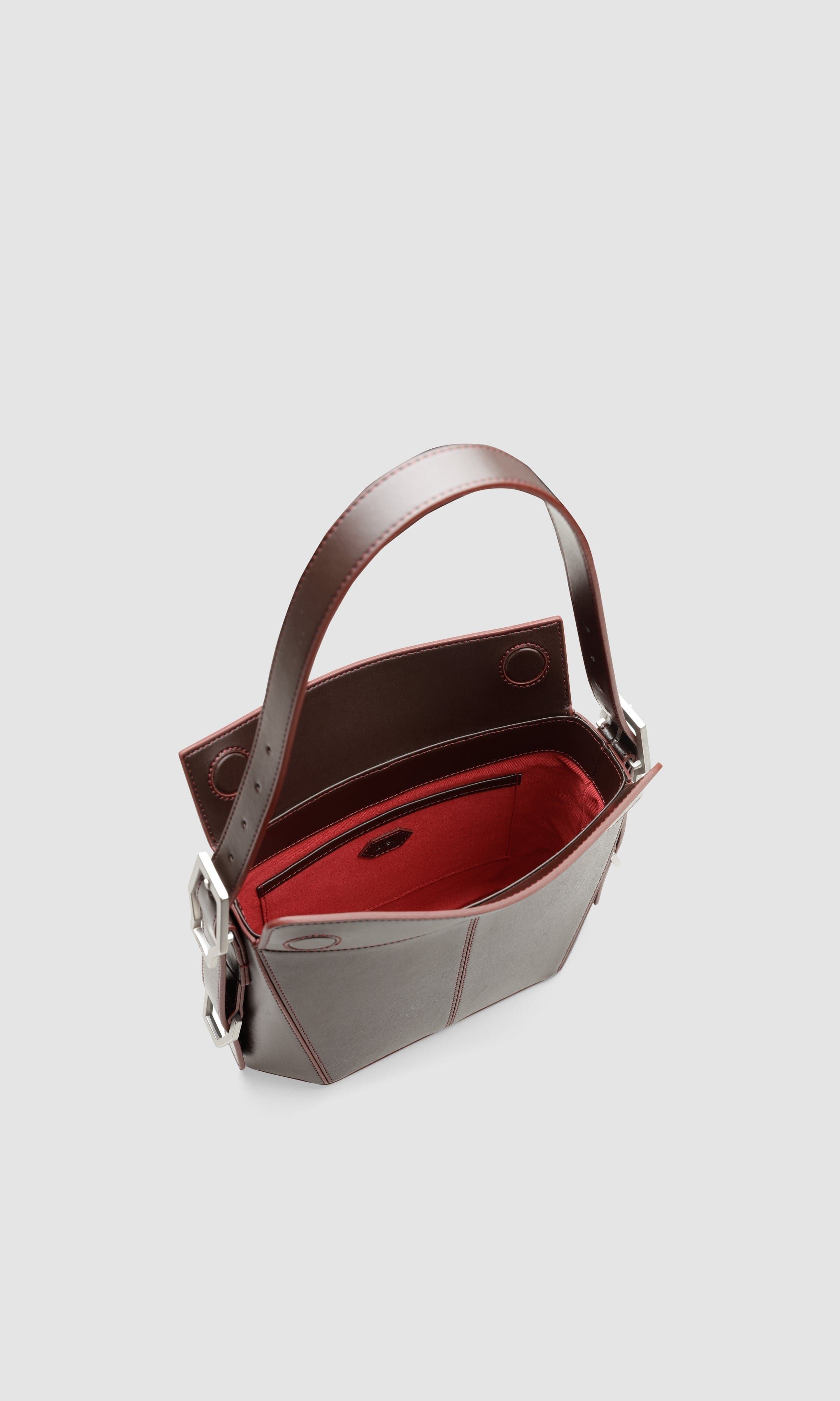 Kiara Vegan Apple Leather Shoulder Bag for Women - Eco-Friendly Brown Crossbody Purse | Perfect for Work, Travel & Everyday Use