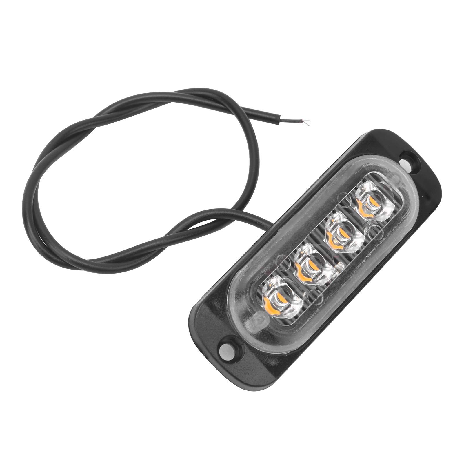 Keenso 12V 4W LED Side Marker Lights - IPX4 Waterproof, High Brightness Universal Clearance Lights for Cars, Trucks & Motorcycles - Perfect for Night Driving Safety & Vehicle Visibility