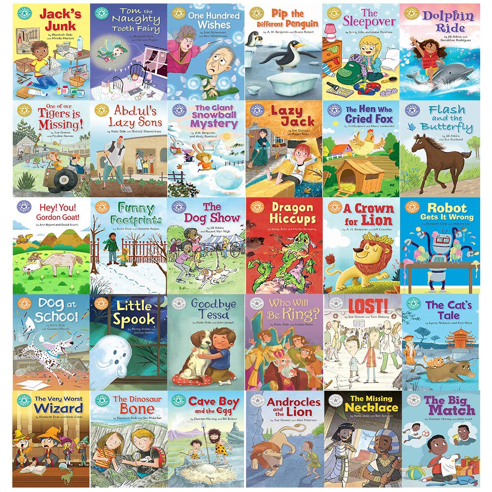 Reading Champion Collection 30 Books Set for Kids | Leveled Readers for Early Learning & Elementary School | Perfect for Homeschooling, Classroom & Bedtime Reading