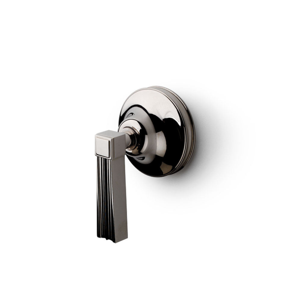 Waterworks Boulevard Volume Control Valve Trim with Metal Lever Handle in Matte Gold - Perfect for Bathroom & Kitchen Faucet Upgrades, Shower Systems, and Luxury Home Renovations