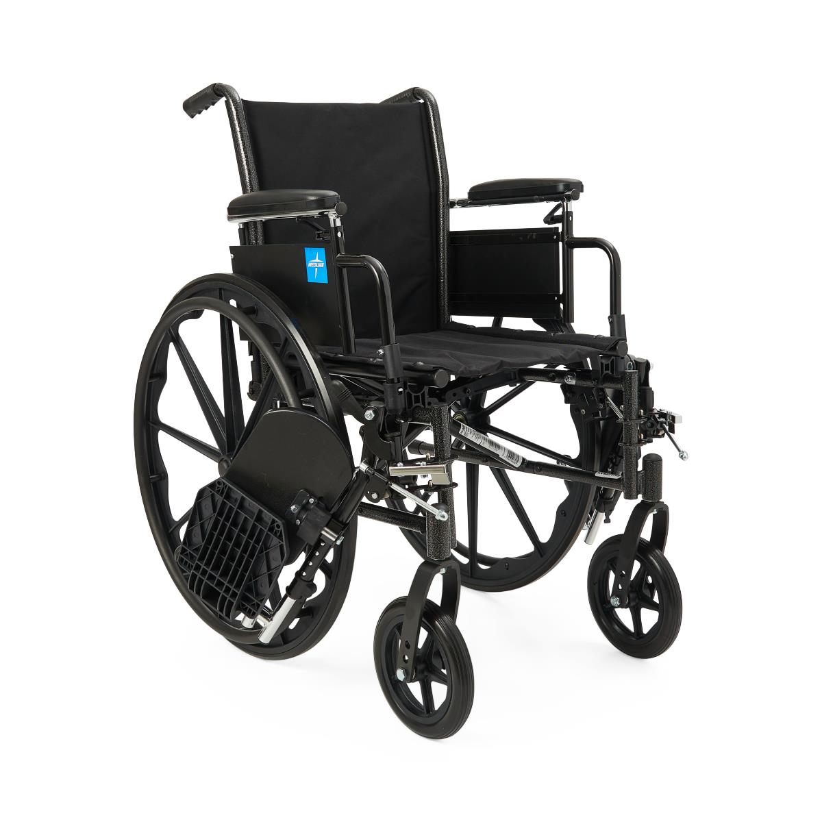 K3 Guardian Lightweight Wheelchair with Durable Nylon Upholstery - 35LB Capacity - Ideal for Indoor/Outdoor Mobility & Daily Use