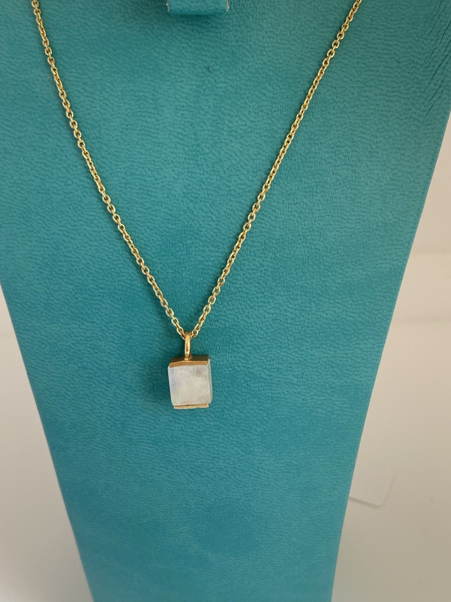 Moon Gemstone Necklace for Women - Elegant Designer Jewelry for Evening Parties, Weddings & Special Occasions