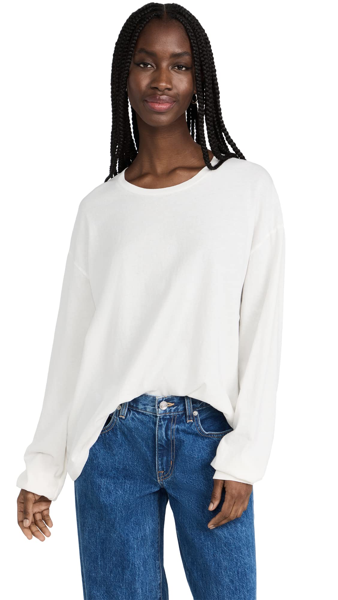 Women's Long Sleeve Skate T-Shirt - Comfortable Casual Graphic Tee for Skating, Streetwear & Everyday Wear