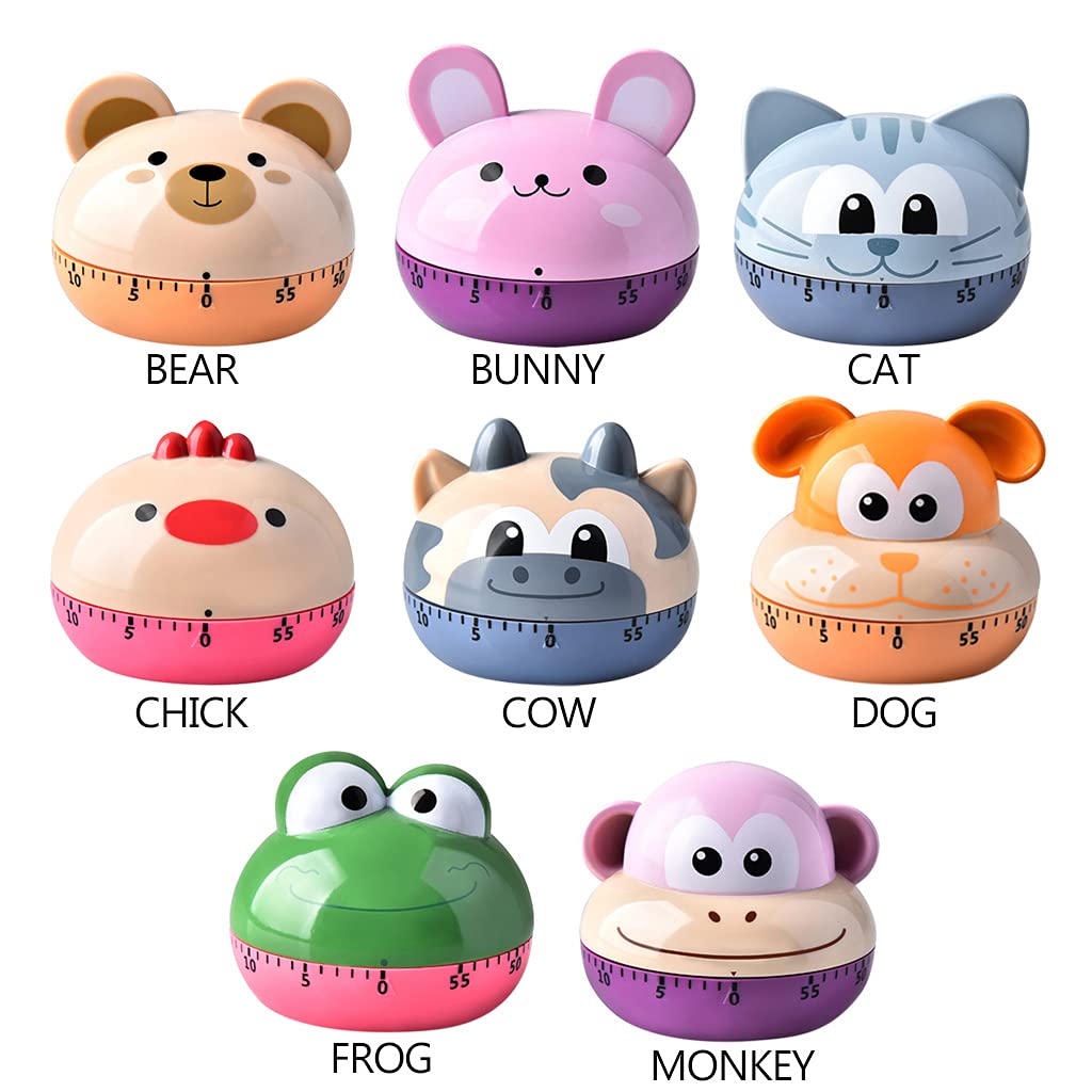 Digital Kitchen Timer with Cute Frog Design - Countdown Alarm Clock for Kids & Adults - Perfect for Cooking, Baking, Studying & Time Management