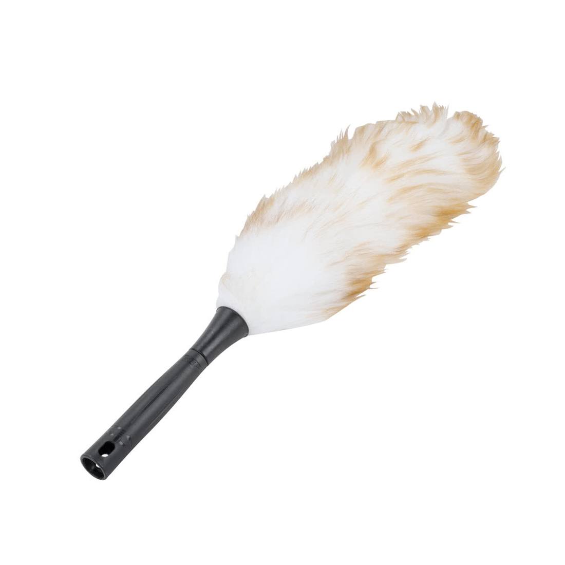 Unger Premium Lambs Wool Duster for Dusting - Soft & Lint-Free Feather Duster for Home Cleaning, Car Detailing, and Delicate Surfaces
