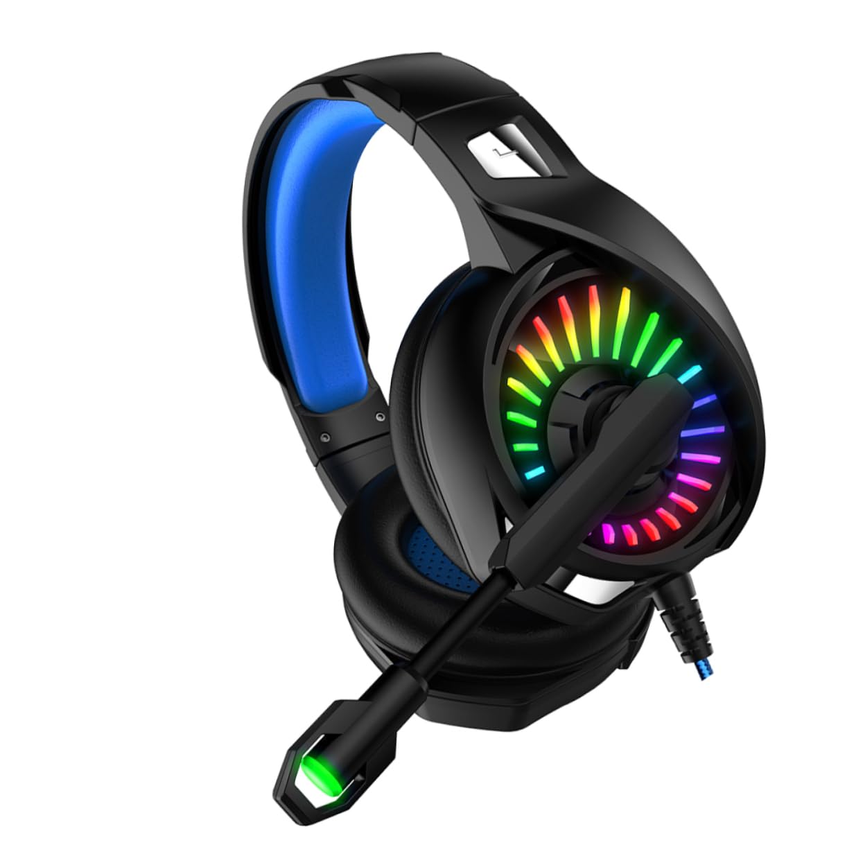 Gadpiparty 2 Pack Wired Headphones with Subwoofer - A20 Model in Black & Blue | Perfect for Gaming, Music, and Office Use