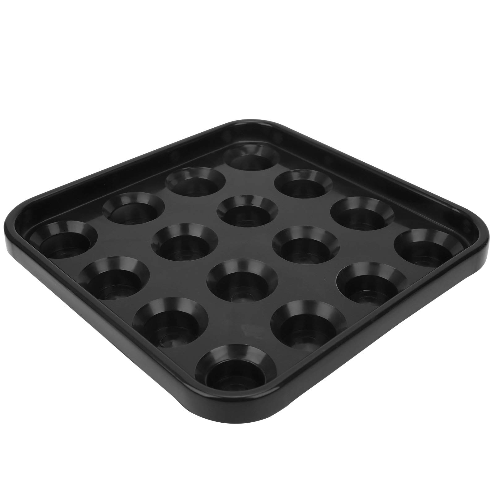 Premium Billiard Ball Holder Tray - Black Pool Table Accessory for Snooker & Mini Billiard Games | Durable Storage Solution for Home & Professional Players | Perfect for Game Rooms, Bars & Recreation Areas