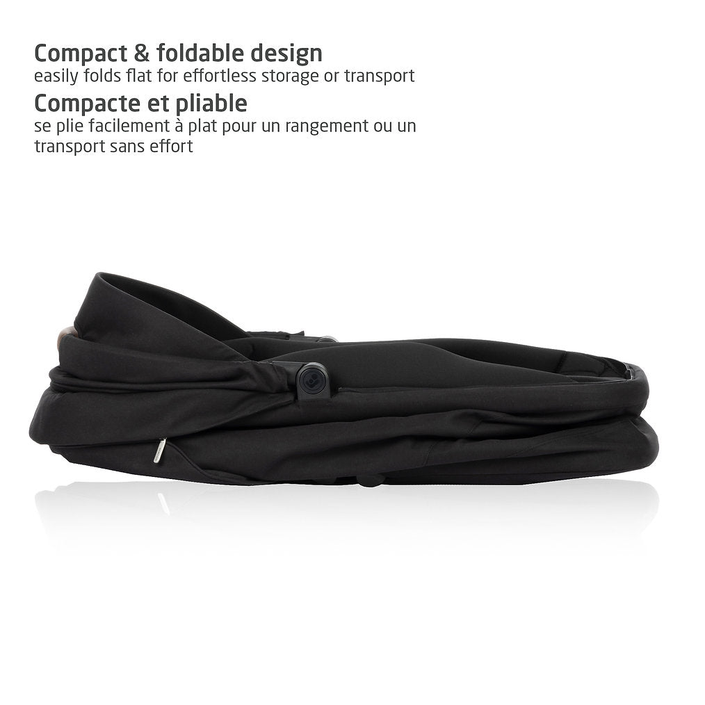 Maxi Cosi Oria 2 Baby Carry Cot - Lightweight Infant Bassinet with Removable Cover for Newborns | Perfect for Travel, Stroller & Car Seat Compatibility | Safe & Comfortable Sleeping Solution