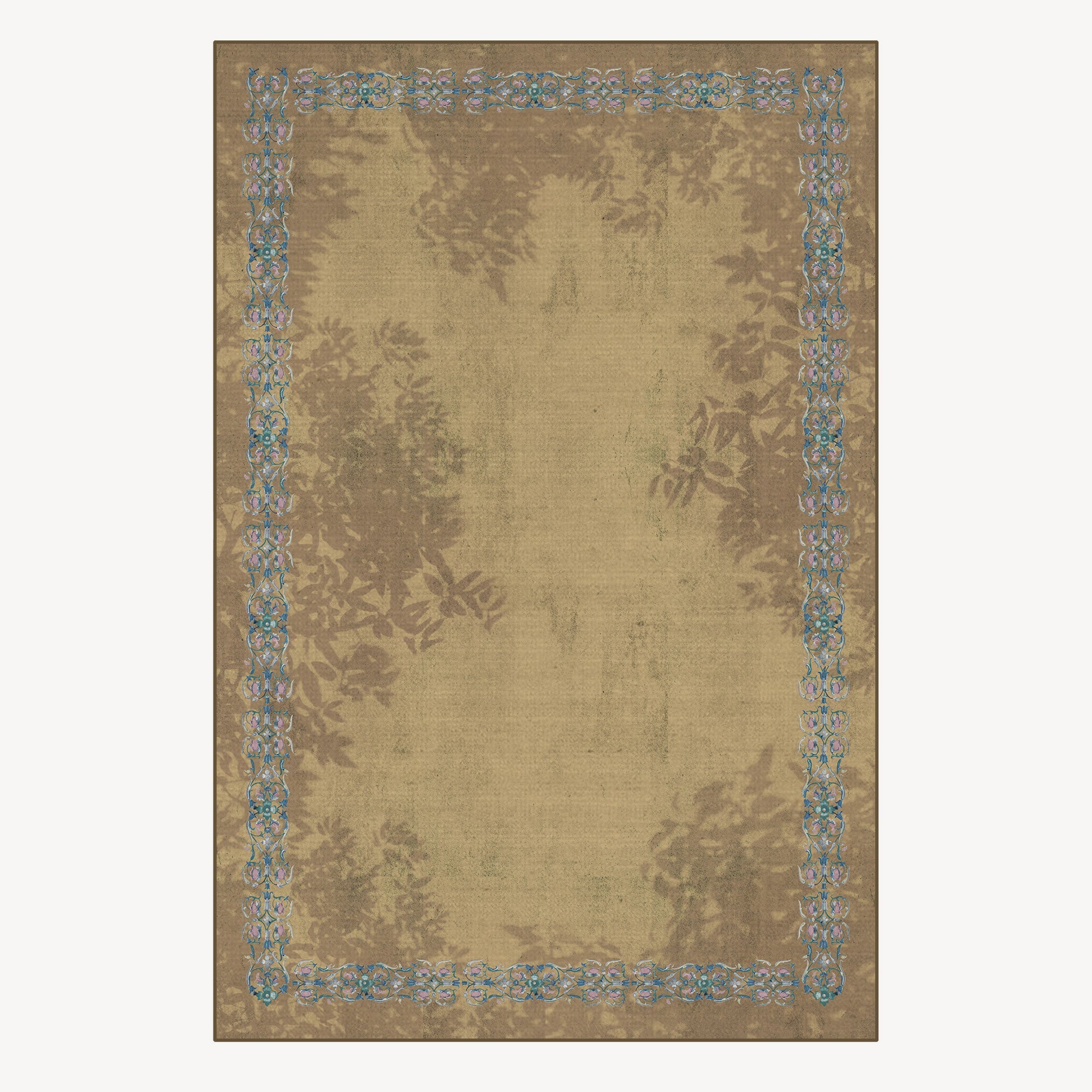 Easy Clean Chic Patterned Indoor Area Rug - Non-Slip Soft Living Room Carpet for Bedroom, Dorm & Home Decor - Final Sale