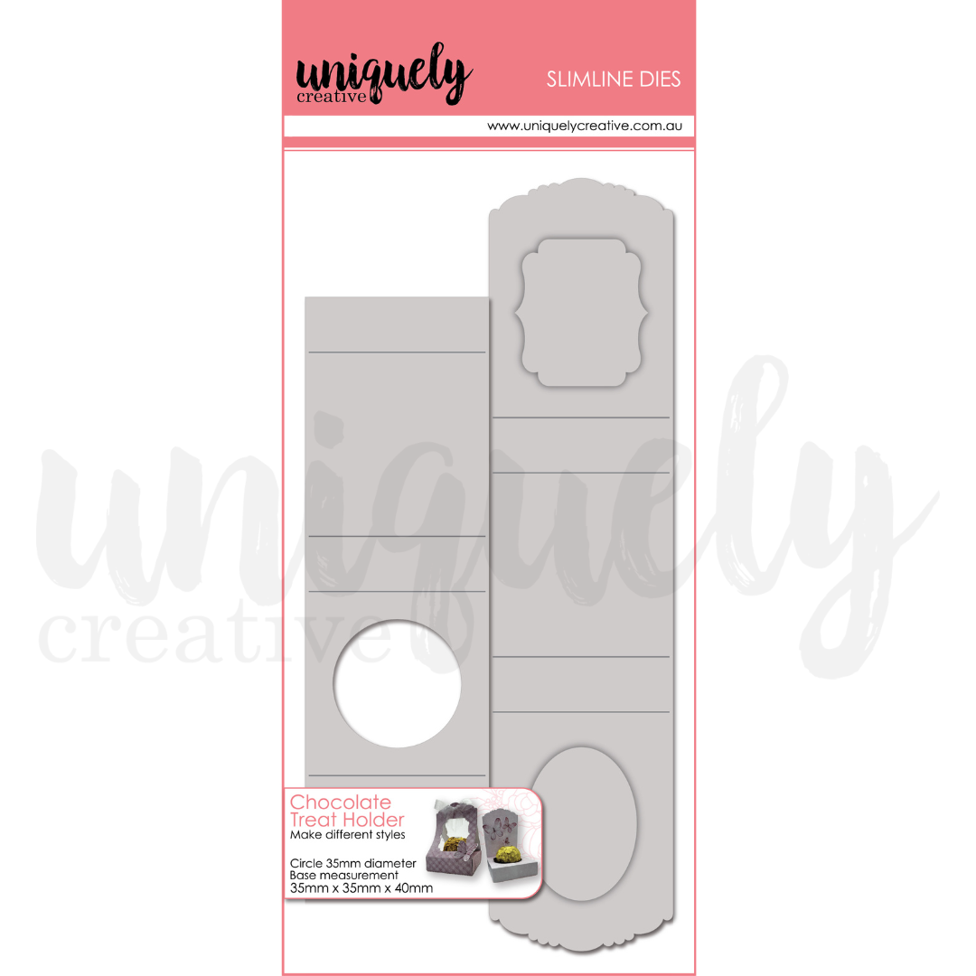 Chocolate Treat Holder Die - DIY Chocolate Candy Mold for Baking & Crafting - Perfect for Holidays, Parties & Gift Packaging