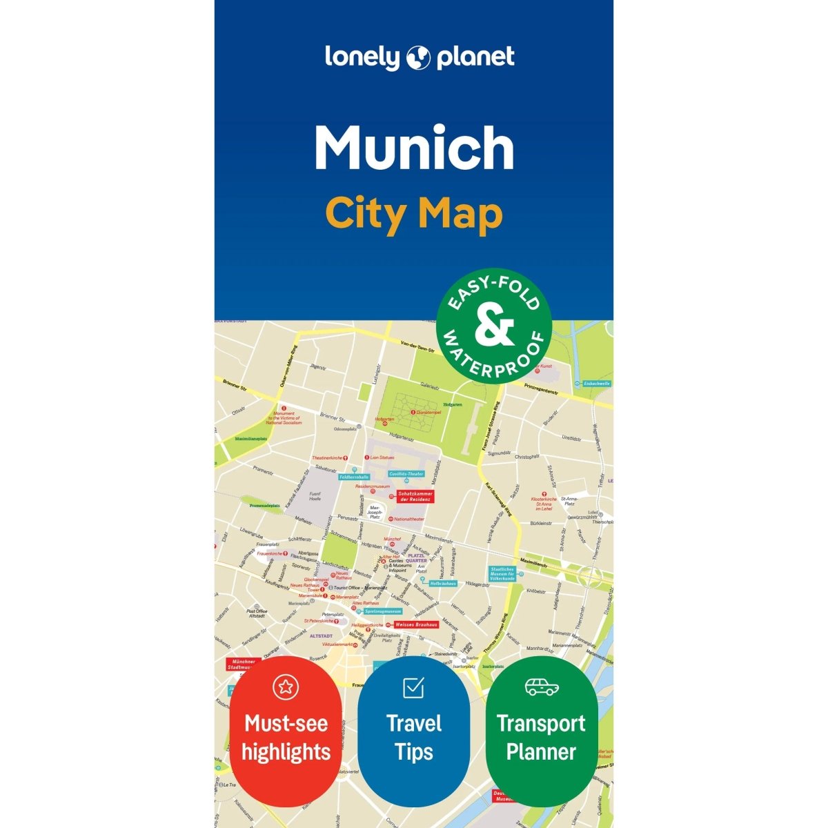 Lonely Planet Travel Maps - Detailed World & Regional Maps for Adventure Travelers | Perfect for Road Trips, Hiking & Vacation Planning