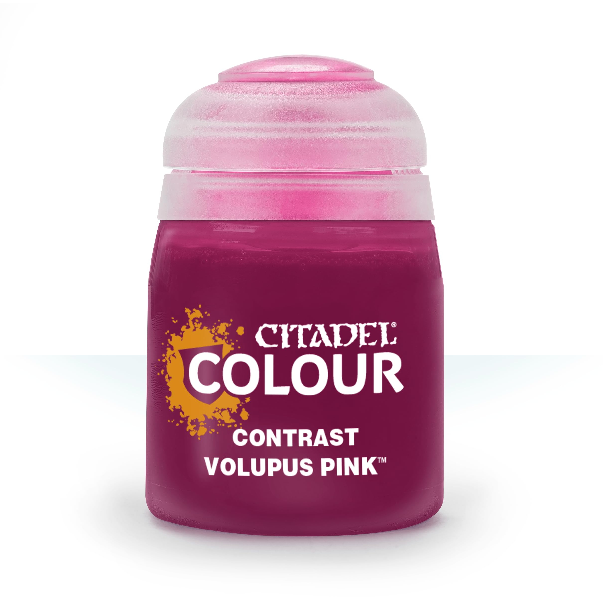 Games Workshop Contrast Paint - Volupus Pink (24ml) | Fast-Drying Acrylic Miniature Paint for Warhammer & Tabletop Gaming | Perfect for Shading, Highlights & Detailed Miniatures