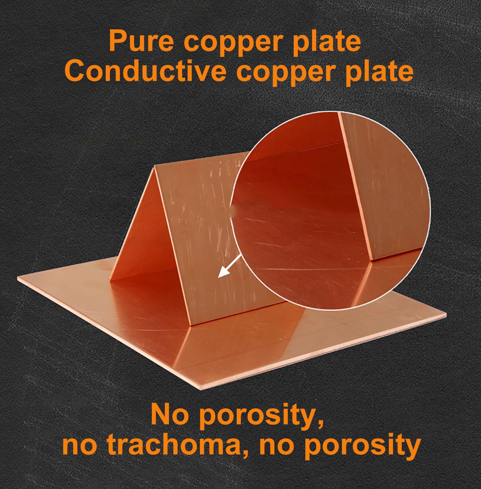 99% Pure Copper Sheet 5mm Thickness - 100x100mm Copper Plate for DIY Crafts, Art Projects & Electrical Equipment | High-Quality Copper Sheeting for Jewelry Making, Home Decor & Industrial Use
