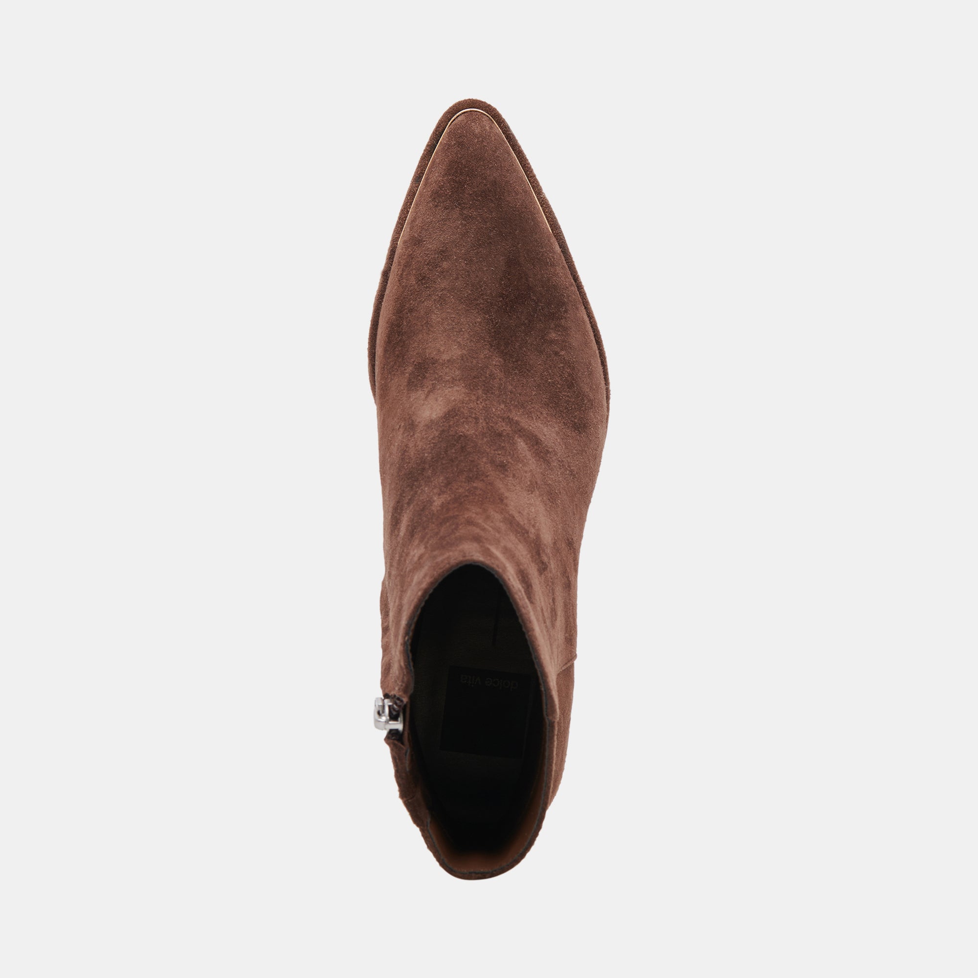 NONAH Women's DK Brown Suede Booties - Stylish & Comfortable Ankle Boots for Fall & Winter Fashion | Perfect for Casual Outfits, Office Wear & Date Nights