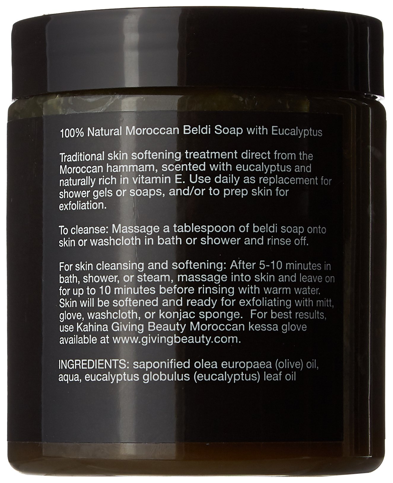 Beldi Soap with Eucalyptus - 250g Natural Moroccan Soap for Skin Care, Exfoliation & Aromatherapy | Perfect for Spa, Bath & Gift Giving