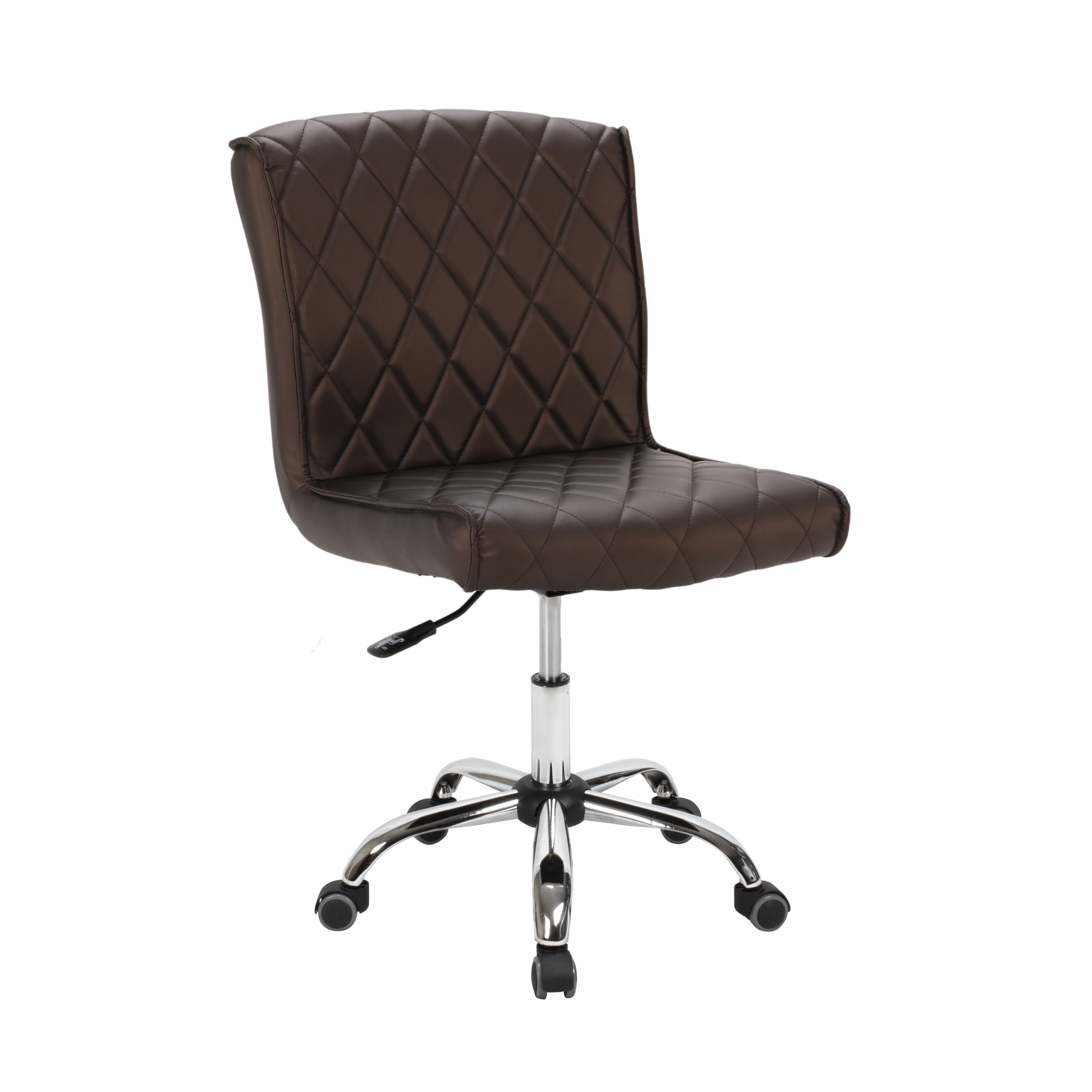 DELIA Professional Manicure Stool for Salon & Spa - Adjustable Height Nail Technician Chair with Wheels - Perfect for Pedicures, Nail Art & Beauty Services