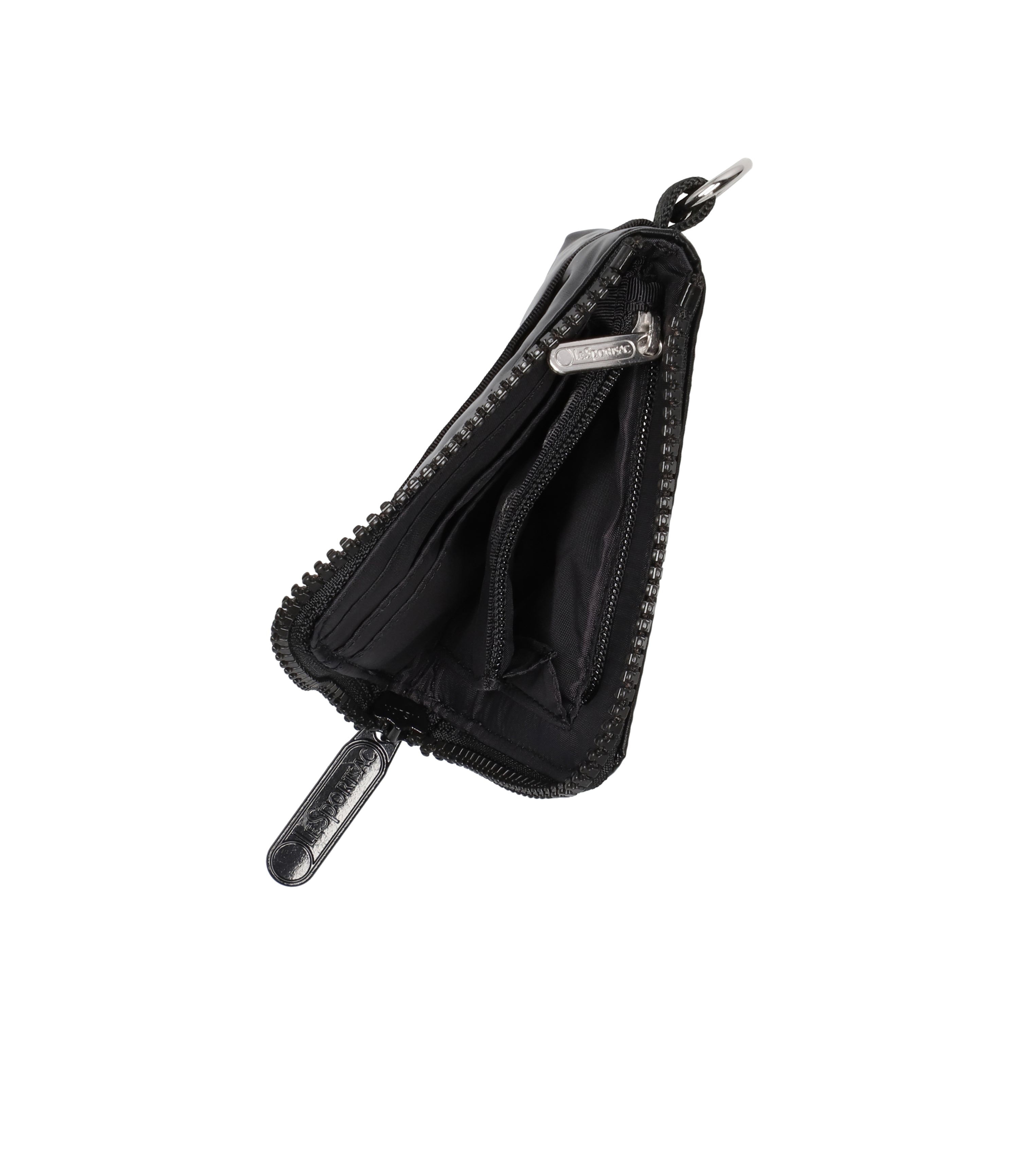 Slim Wallet for Men - Black Shine RFID Blocking Minimalist Front Pocket Wallet - Perfect for Travel, Business & Everyday Use (Model: 1112 M135)