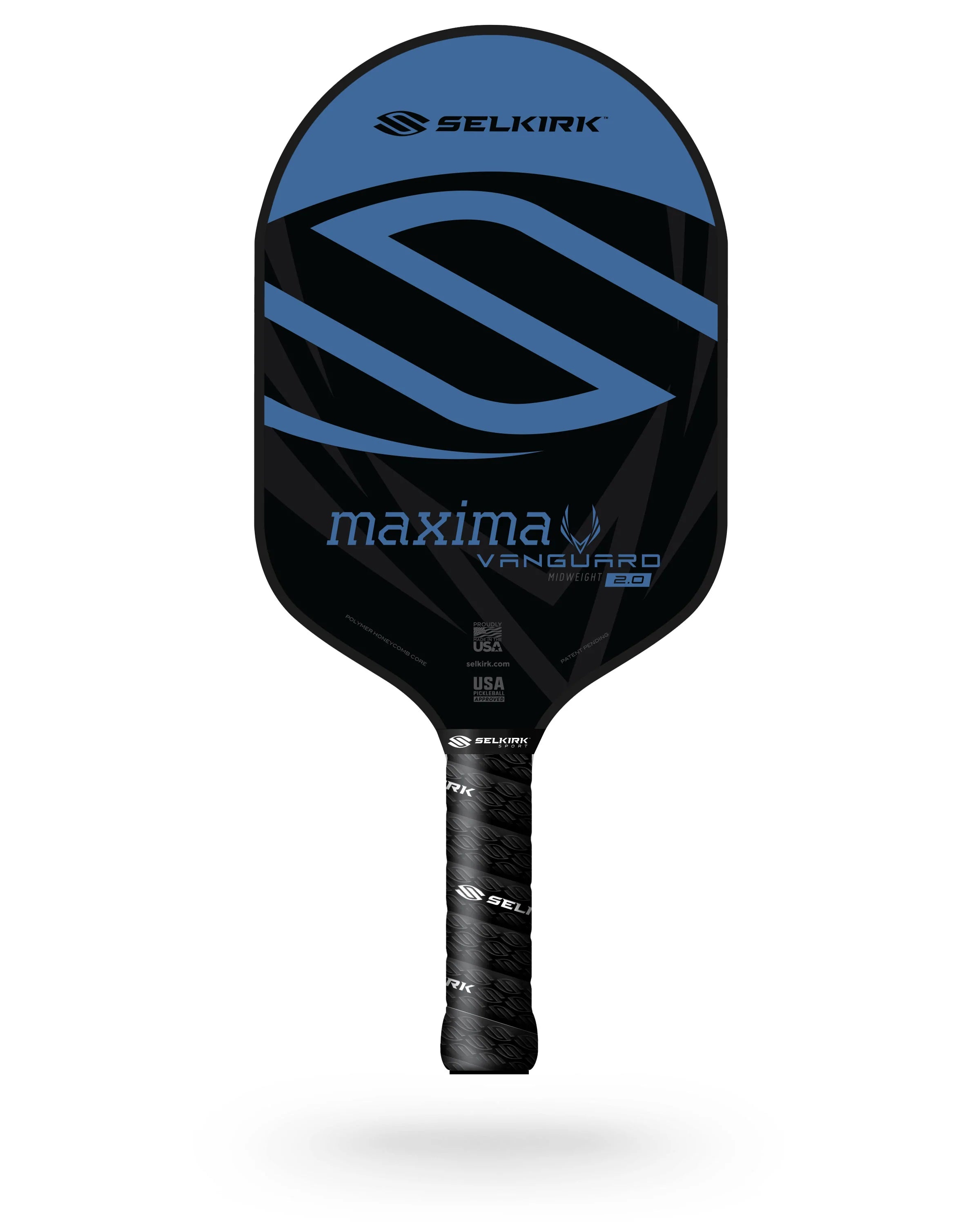 Selkirk Vanguard 2.0 Maxima Pickleball Paddle - Premium Carbon Fiber Paddle for Control & Power - Perfect for Competitive Play & Recreational Games