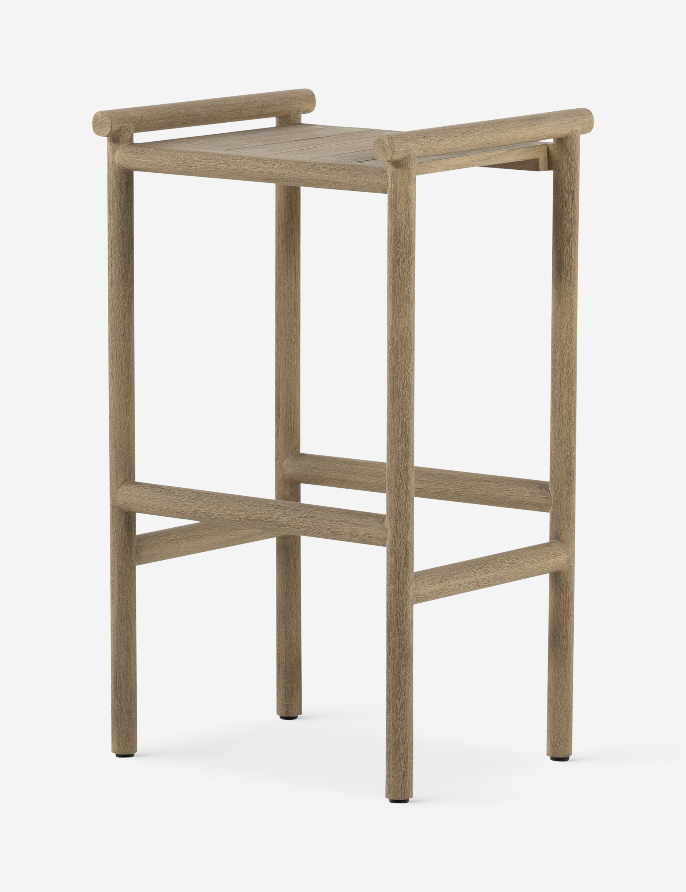 Avan Indoor Outdoor Counter Stool - Modern Bar Stools for Kitchen Island, Patio & Dining - Adjustable Height & Durable Design