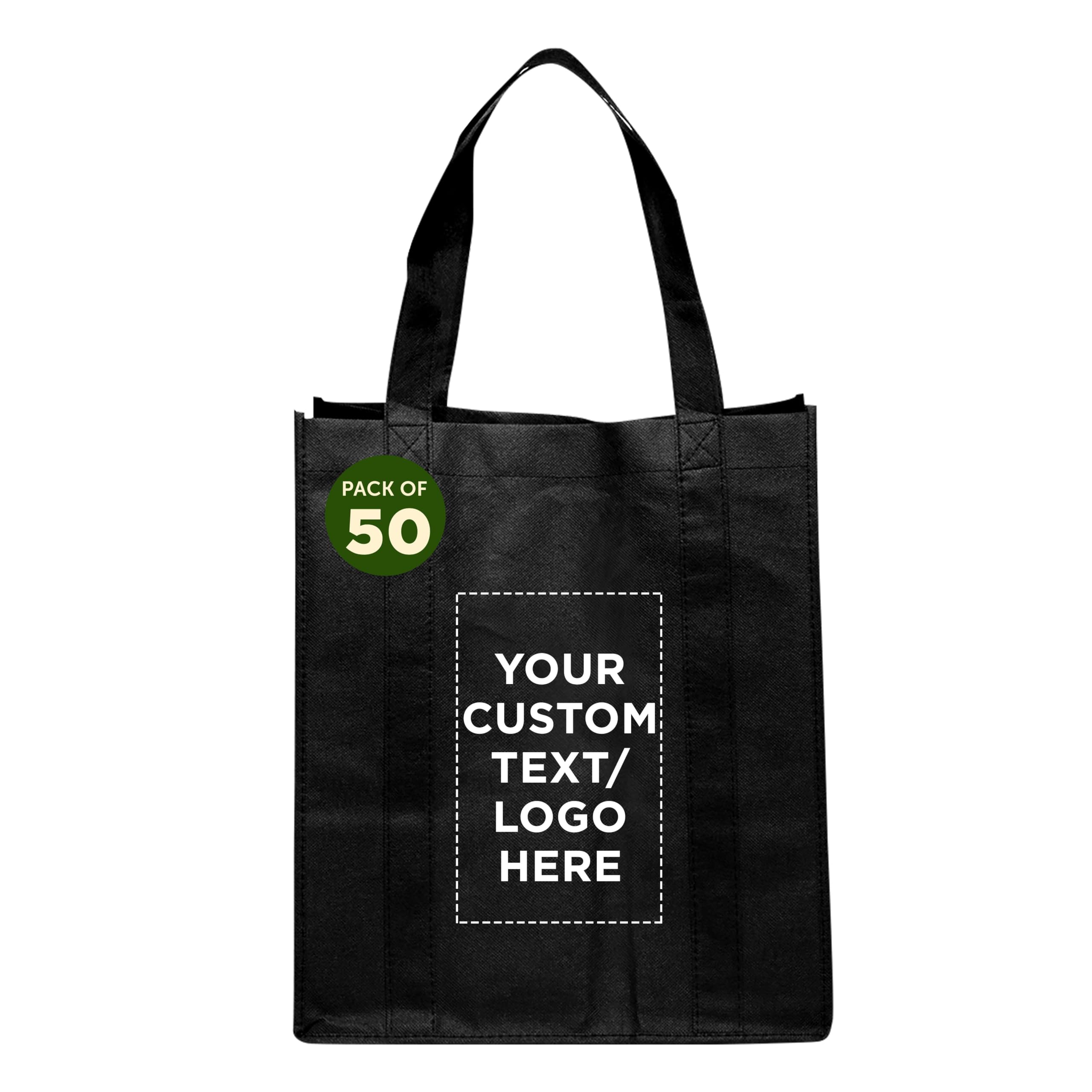 Eco-Friendly Reusable Grocery Tote Bags for Shopping - Foldable, Lightweight & Durable Shopping Bags - Perfect for Groceries, Beach Trips & Daily Errands