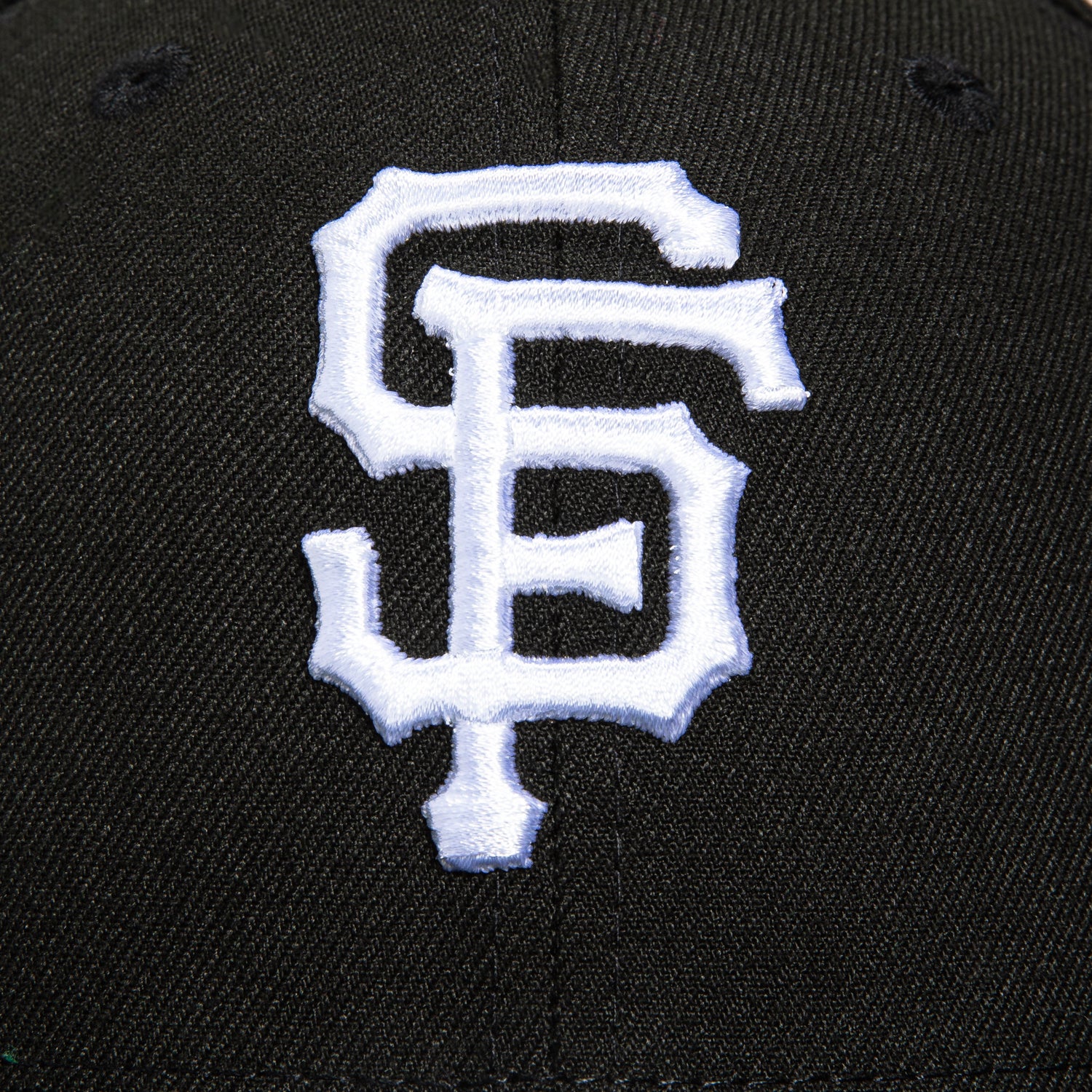 New Era 59Fifty San Francisco Giants 2000 Inaugural Patch Baseball Cap - Black | Official MLB Licensed Hat for Giants Fans, Game Day & Streetwear Fashion