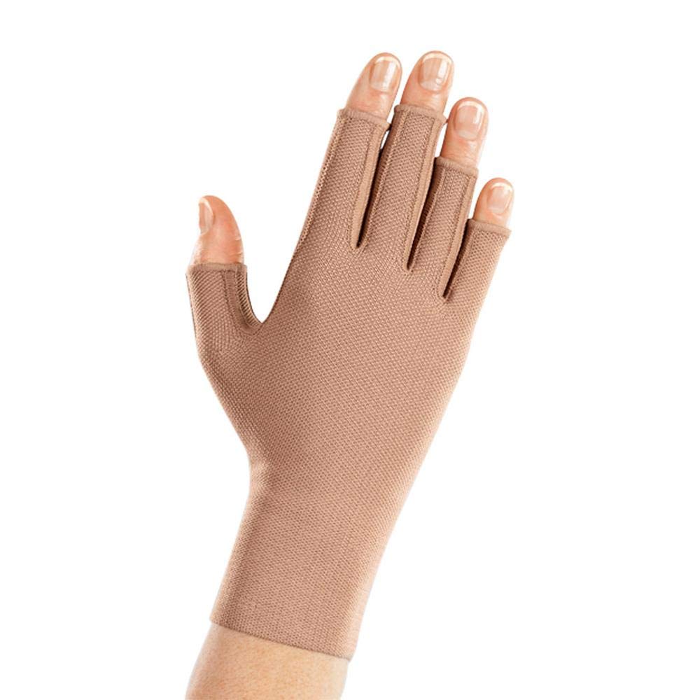 Mediven Harmony 20-30 mmHg Seamless Lymphedema Compression Gloves with ¾ Fingers - Hand Therapy for Swelling Relief & Post-Surgery Recovery