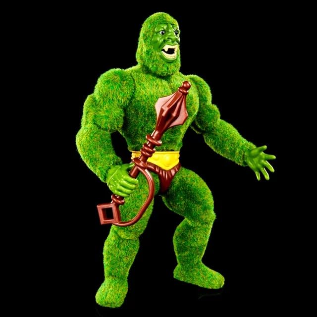 Masters of the Universe Origins Moss Man Flocked Action Figure - Collectible He-Man Toy for Display & Play | Perfect for Fans & Collectors