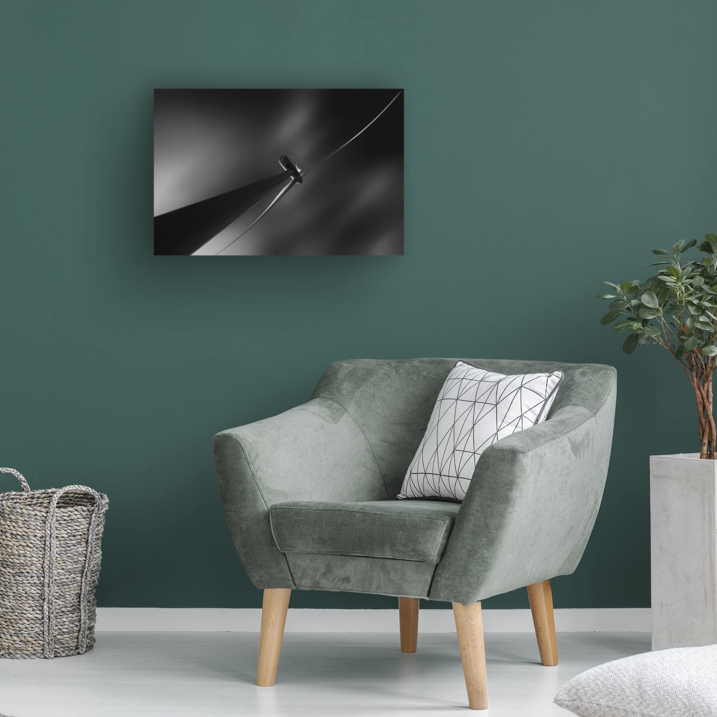 Trademark Fine Art 'Running On The Wind' Canvas Wall Art by Greetje Van Son - Modern Home Decor for Living Room & Bedroom