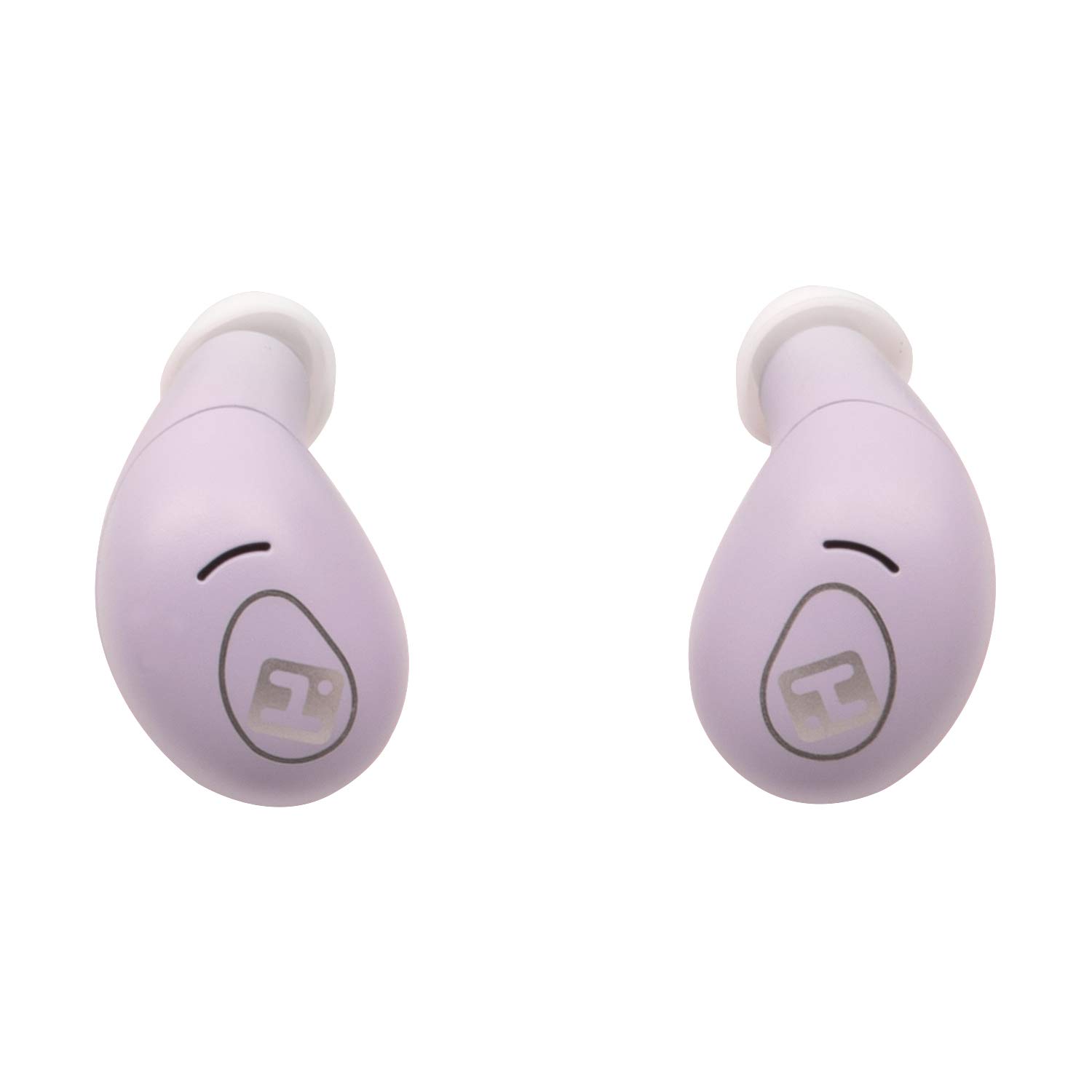 iHome Wireless Bluetooth Earbuds with Charging Case - IPX7 Waterproof, Built-in Mic, Touch Control - Purple | Perfect for Gym, Running, Commuting & Travel